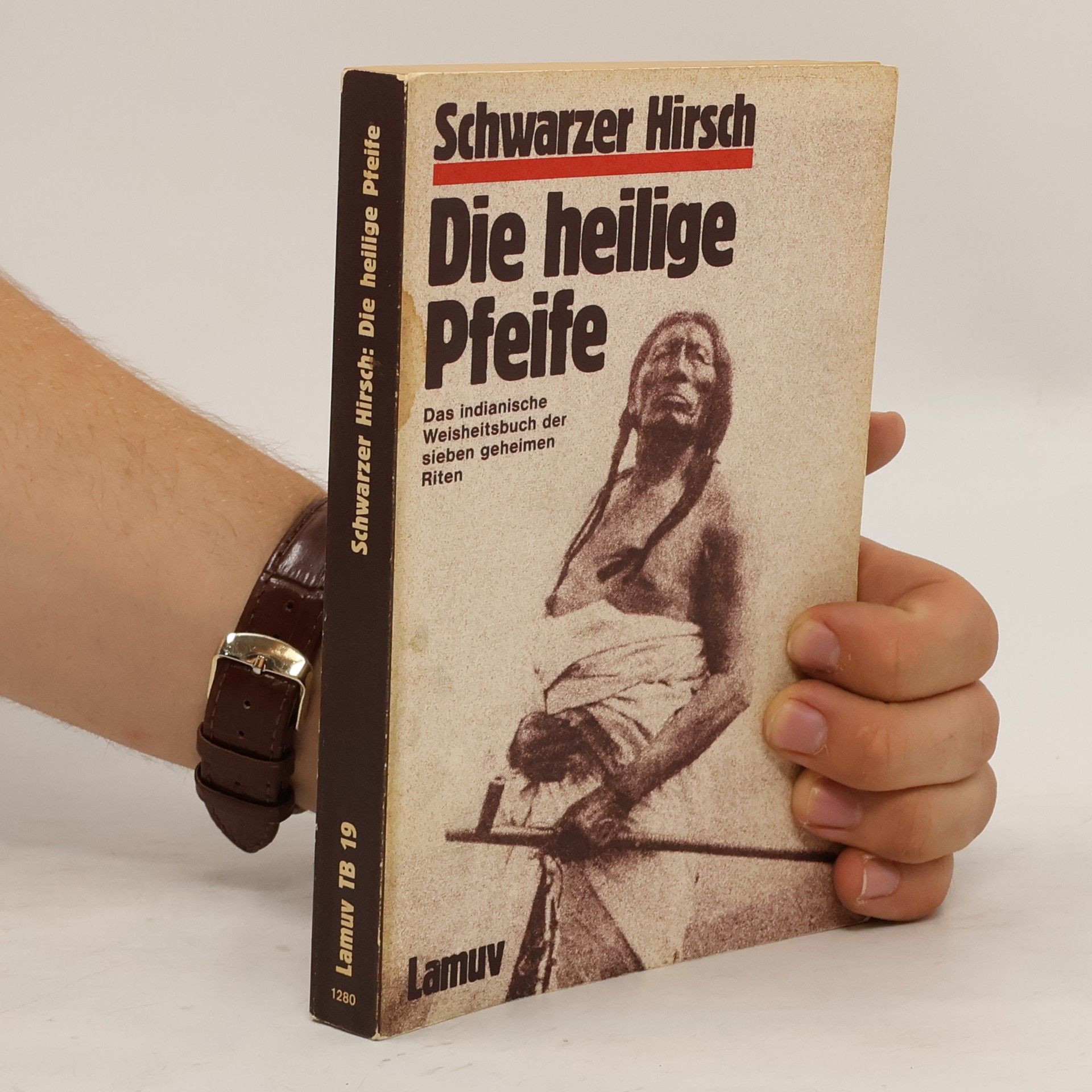 Schwarzer Hirsch Die heilige Pfeife