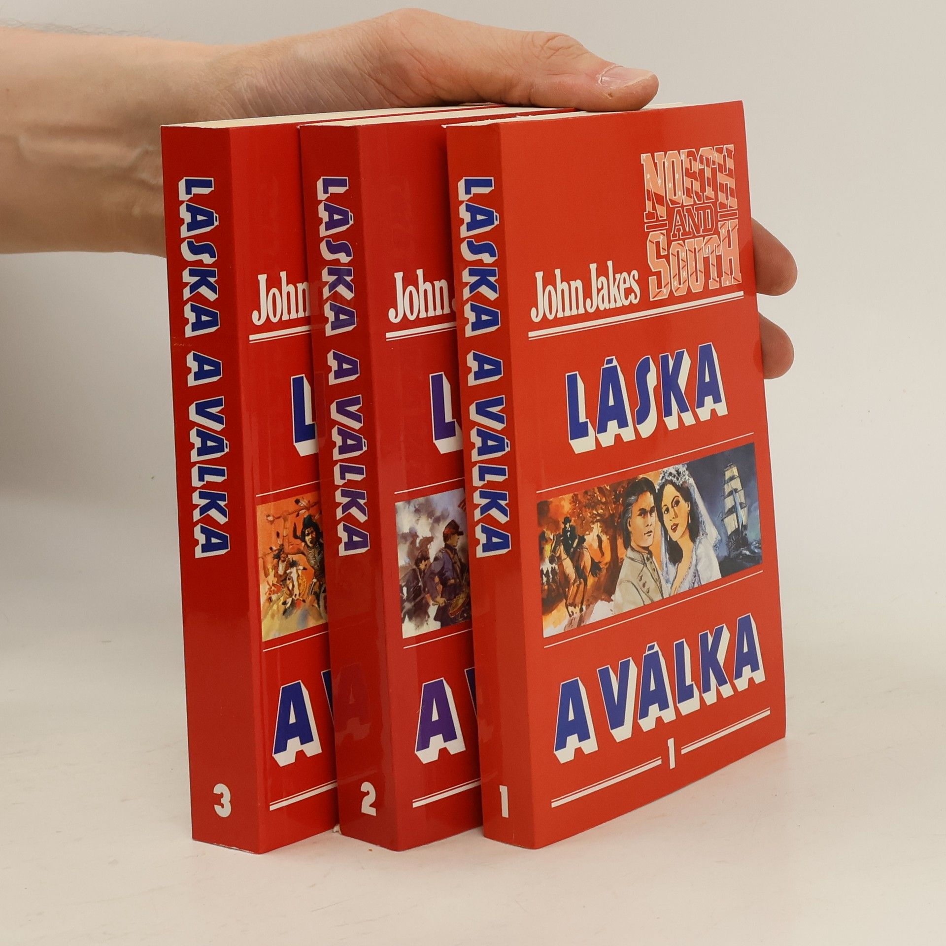 John Jakes Láska a válka 1-3