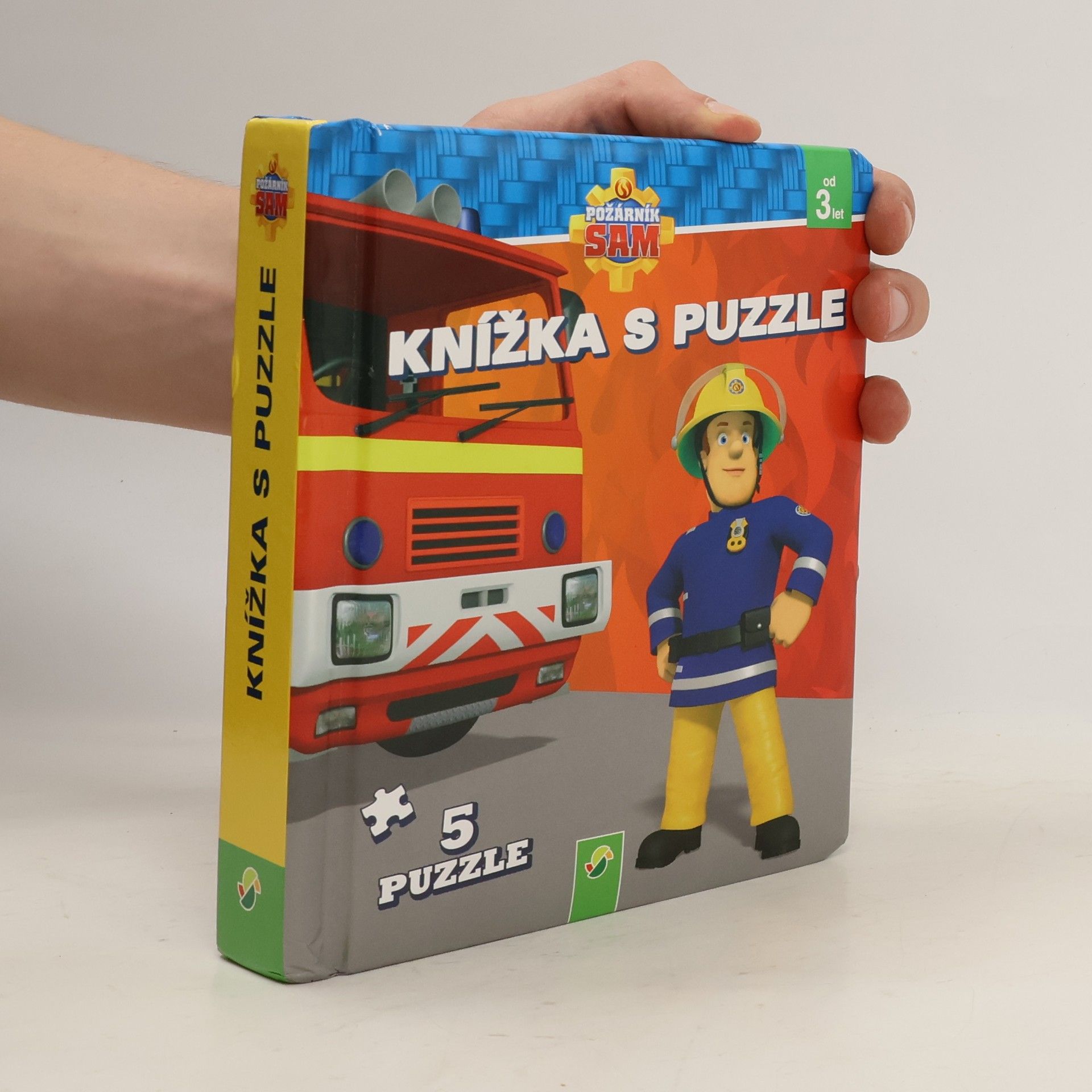 Autorenkollektiv Požárník Sam. Knížka s puzzle