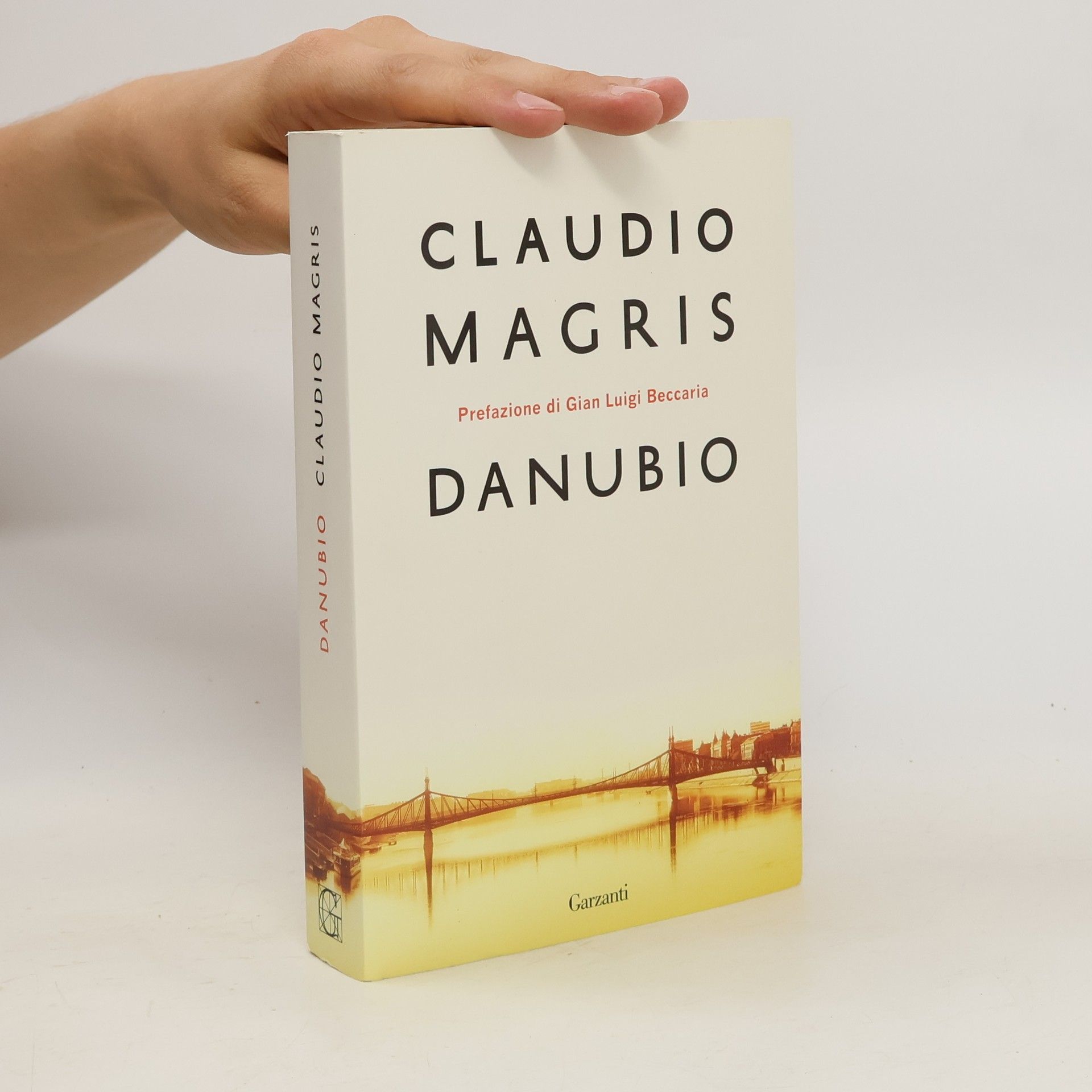 Claudio Magris Danubio. Donau, italienische Ausgabe