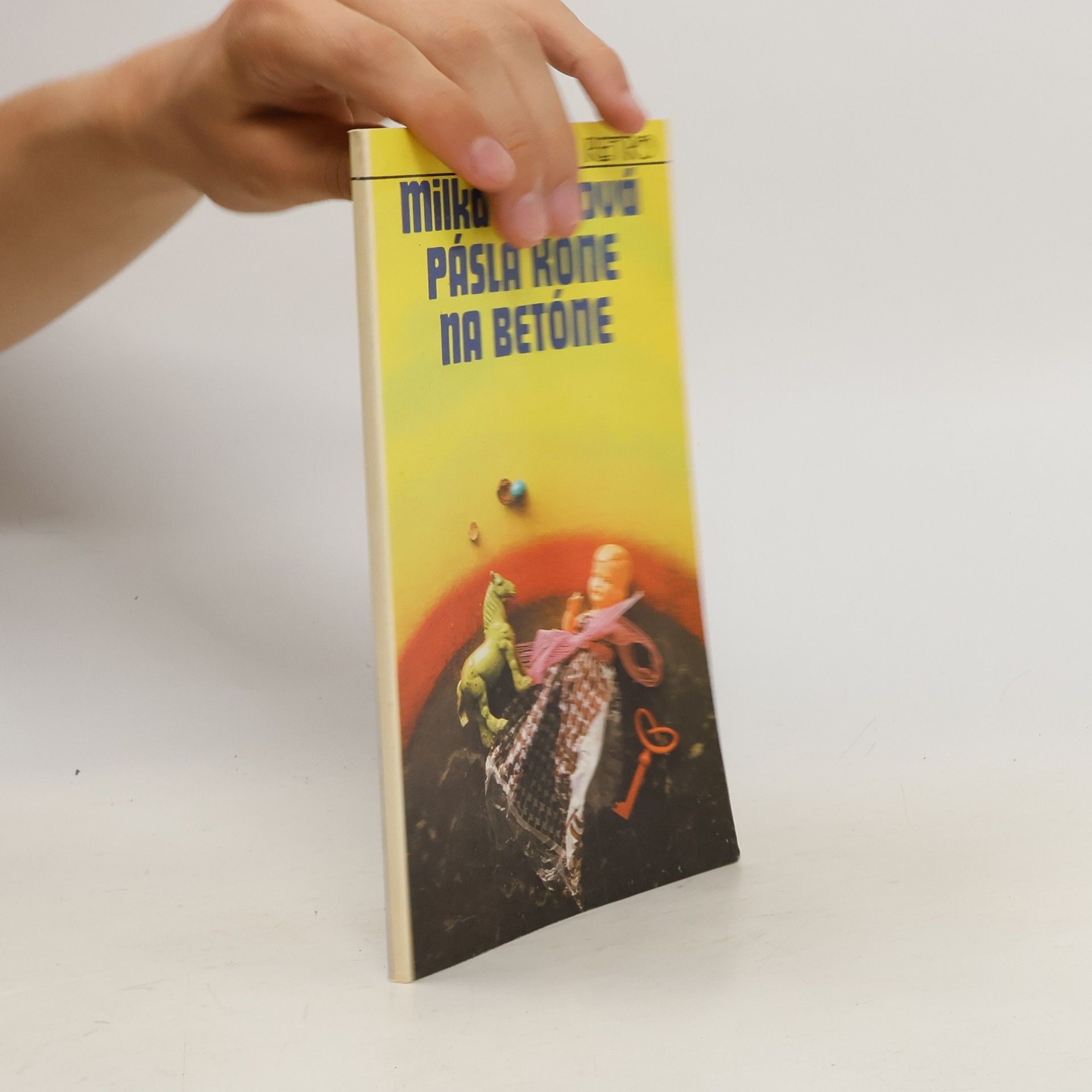Zimková Milka Pásla kone na betóne