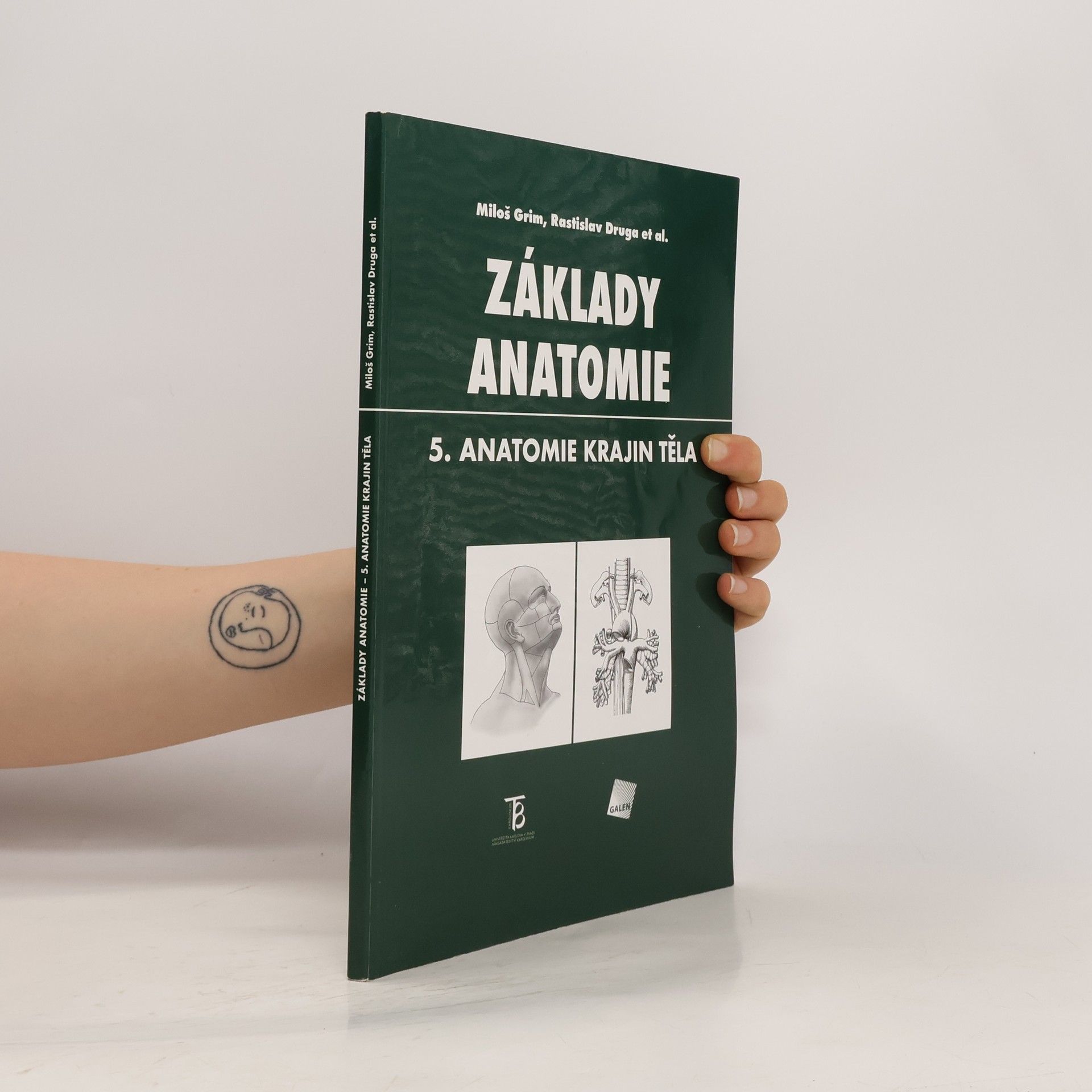 Miloš Grim Základy anatomie. 5., Anatomie krajin těla