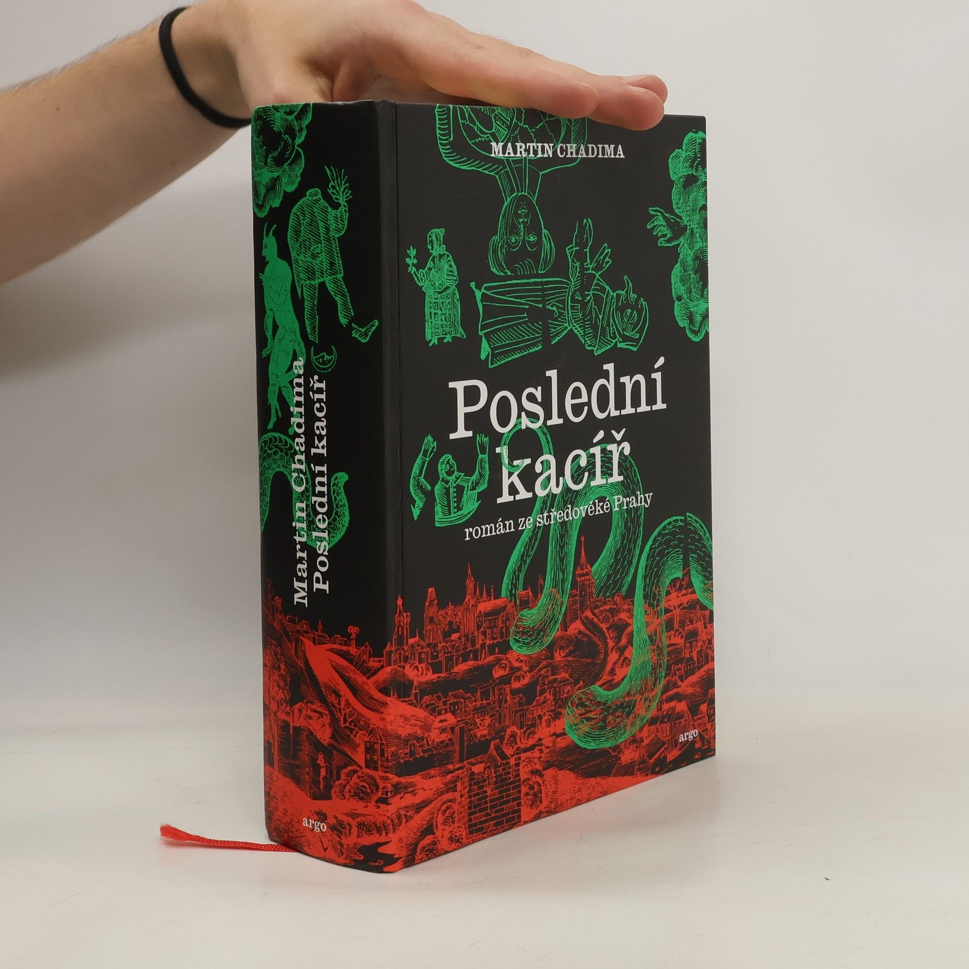 Martin Chadima Poslední kacíř : román ze středověké Prahy
