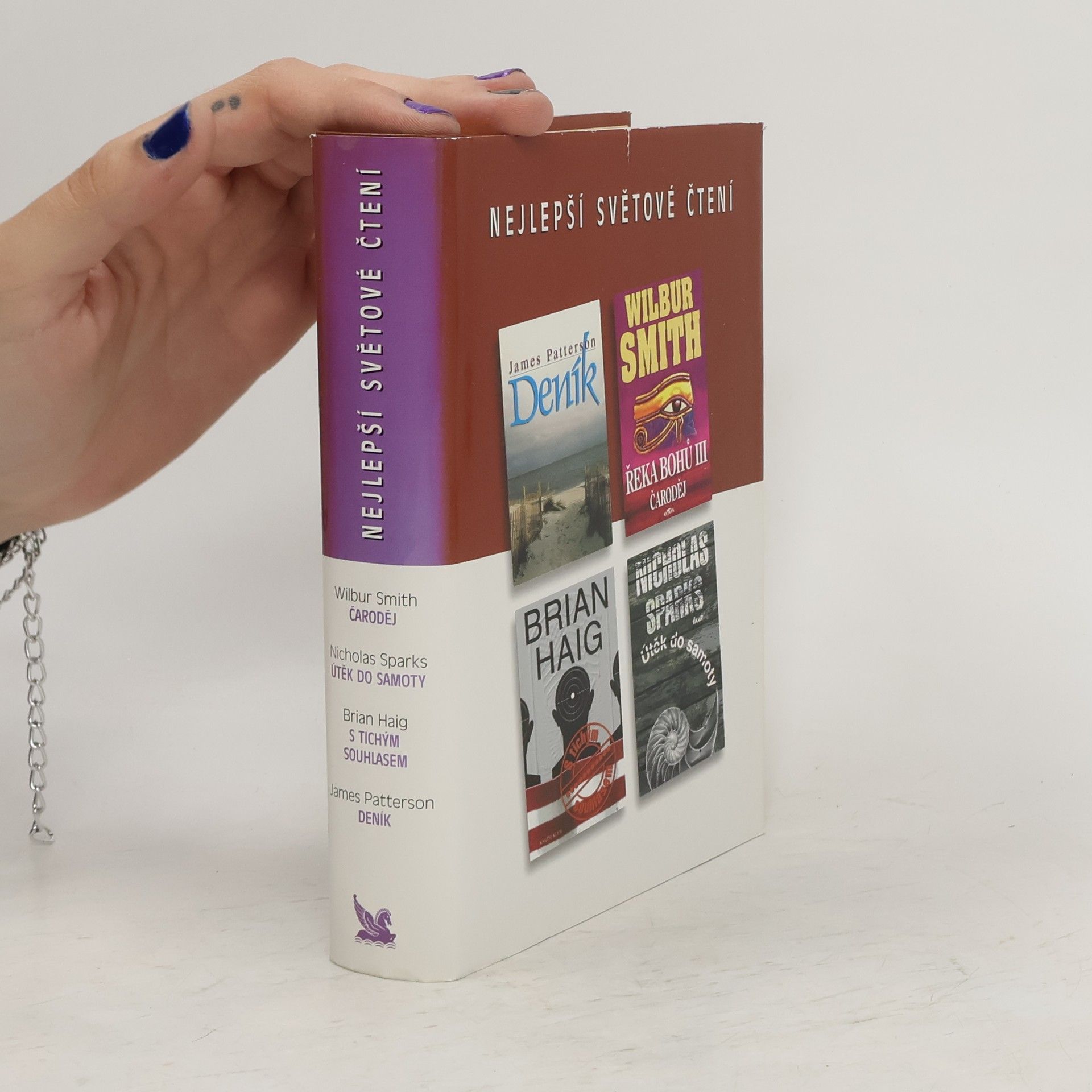 James Patterson Nejlepší světové čtení. Čaroděj. Útěk do samoty. S tichým souhlasem. Deník