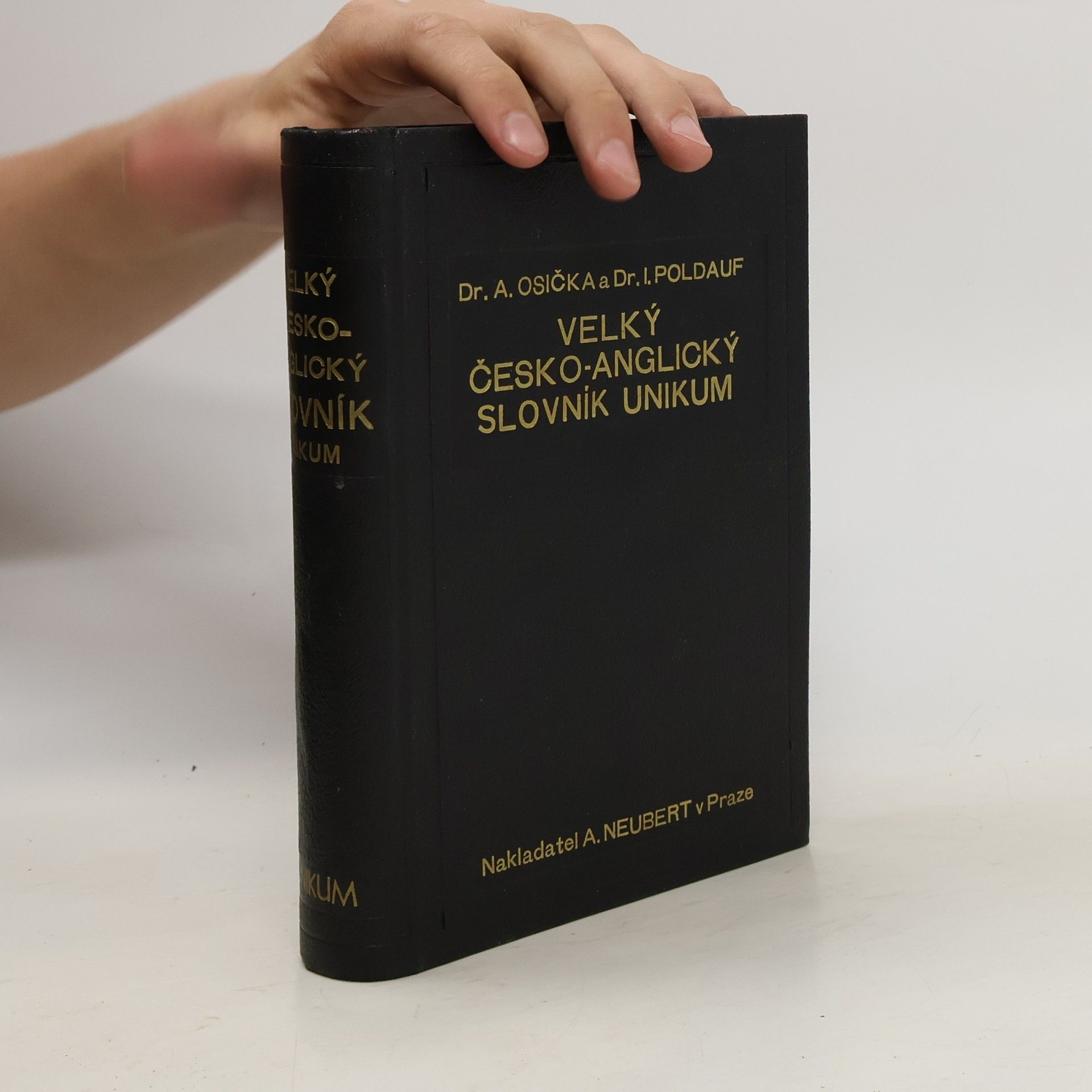 Antonín Osička Velký česko-anglický slovník Unikum