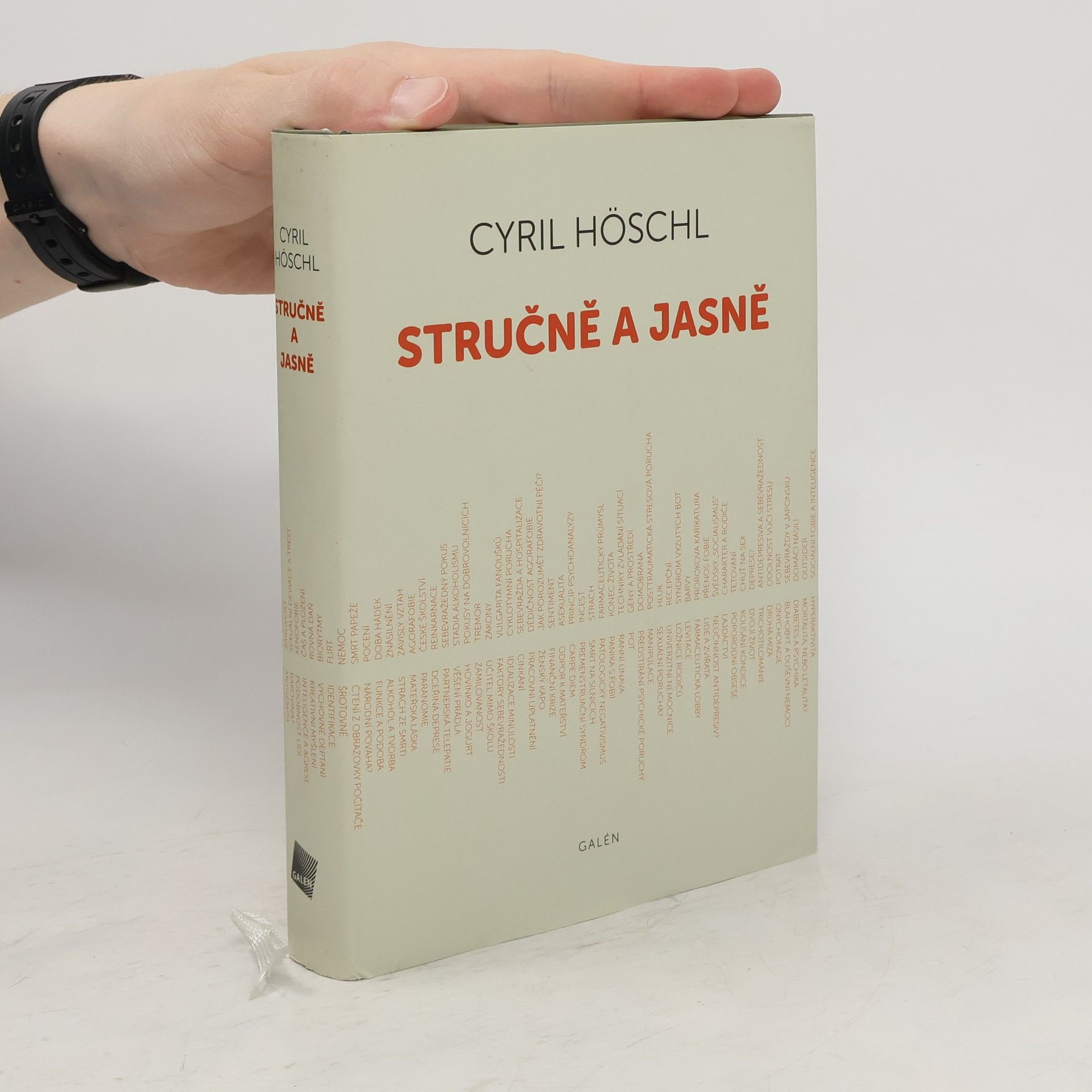 Cyril Höschl Stručně a jasně. (Sloupky z časopisu Reflex)