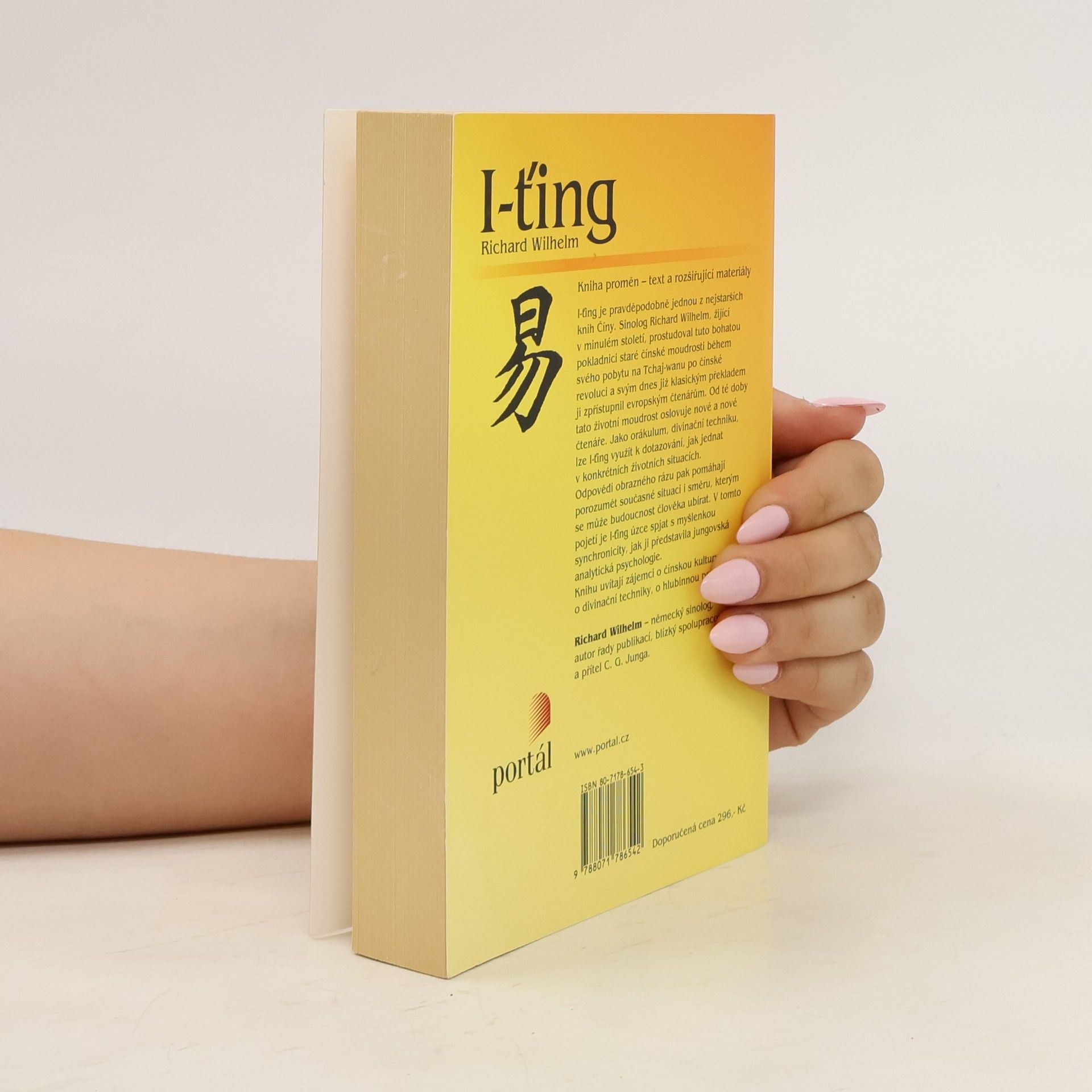 Richard Wilhelm I-ťing : Kniha proměn - text a rozšiřující materiály