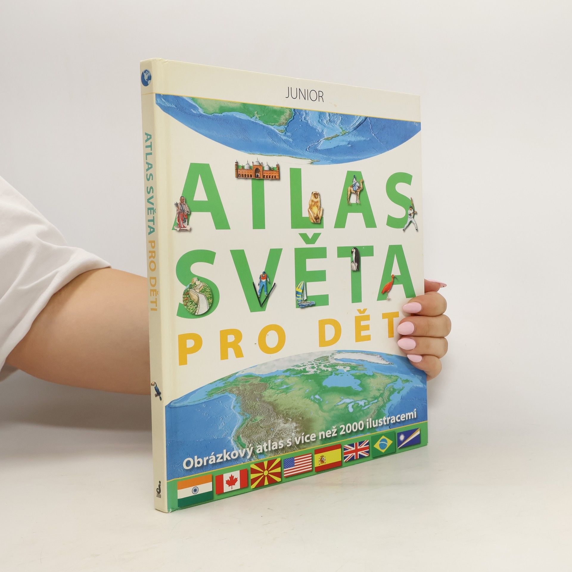 Jim Harrison Atlas světa pro děti