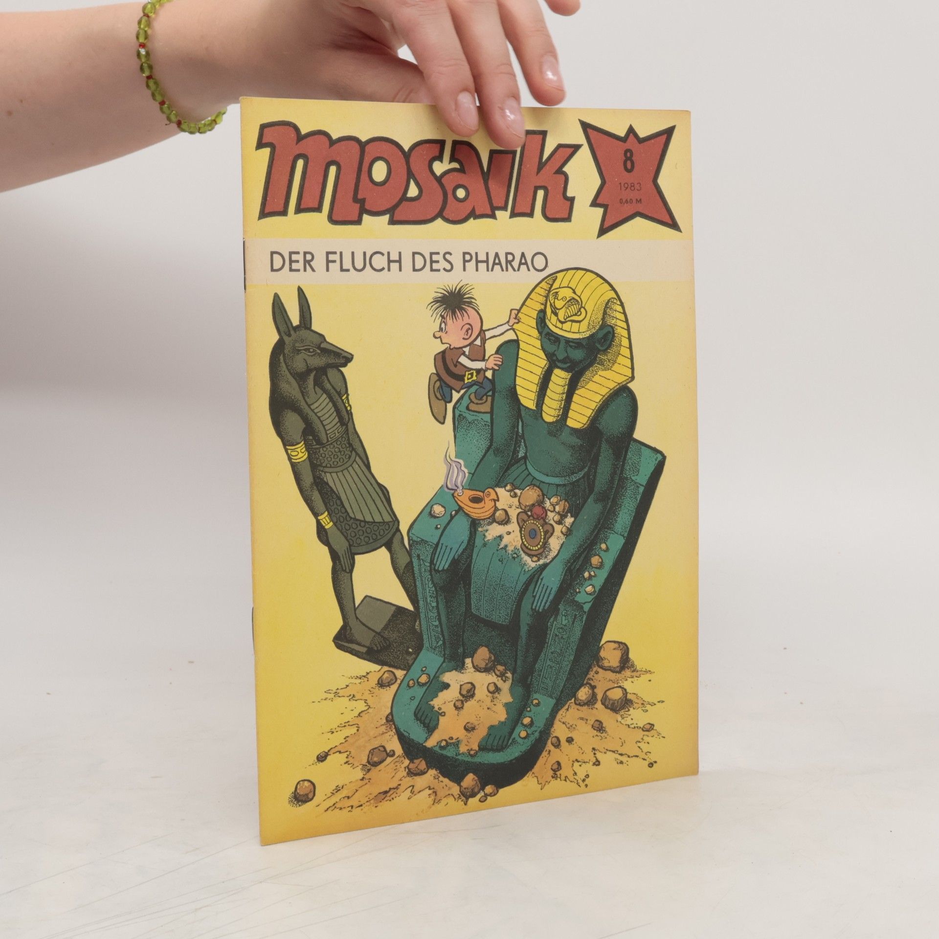 Auteurscollectief Mosaik 8/1983. Der Fluch des Pharao