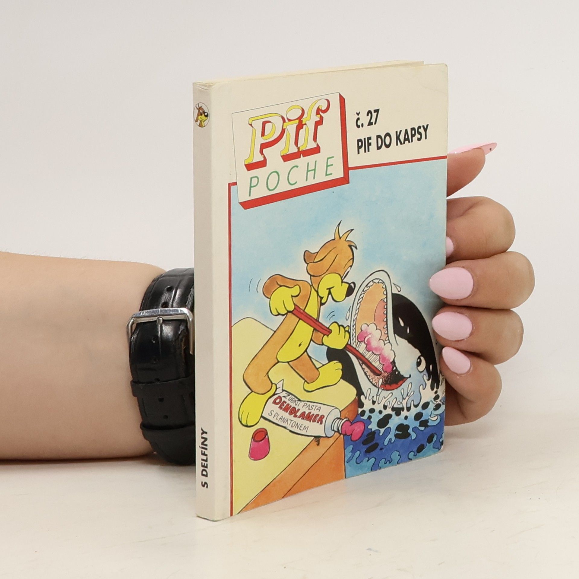Arnal Cabrero Pif Poche. Pif do kapsy 27. S delfíny