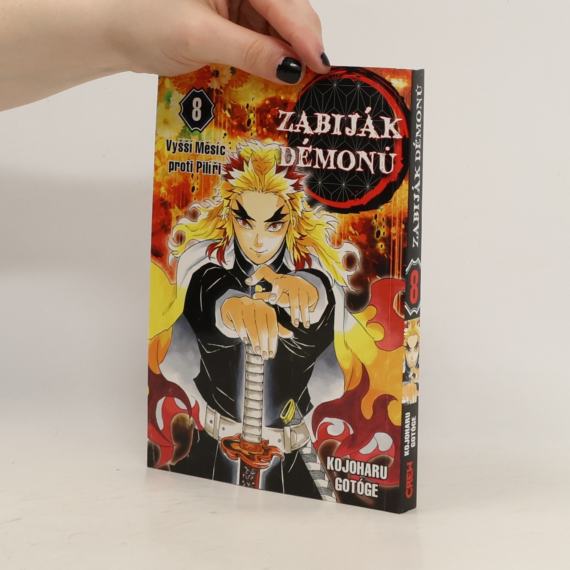 Koyoharu Gotoge Zabiják démonů. 8, Vyšší Měsíc proti Pilíři