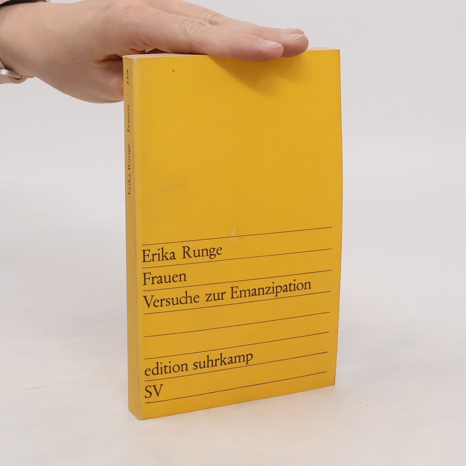 Erika Runge Frauen. Versuche zur Emanzipation