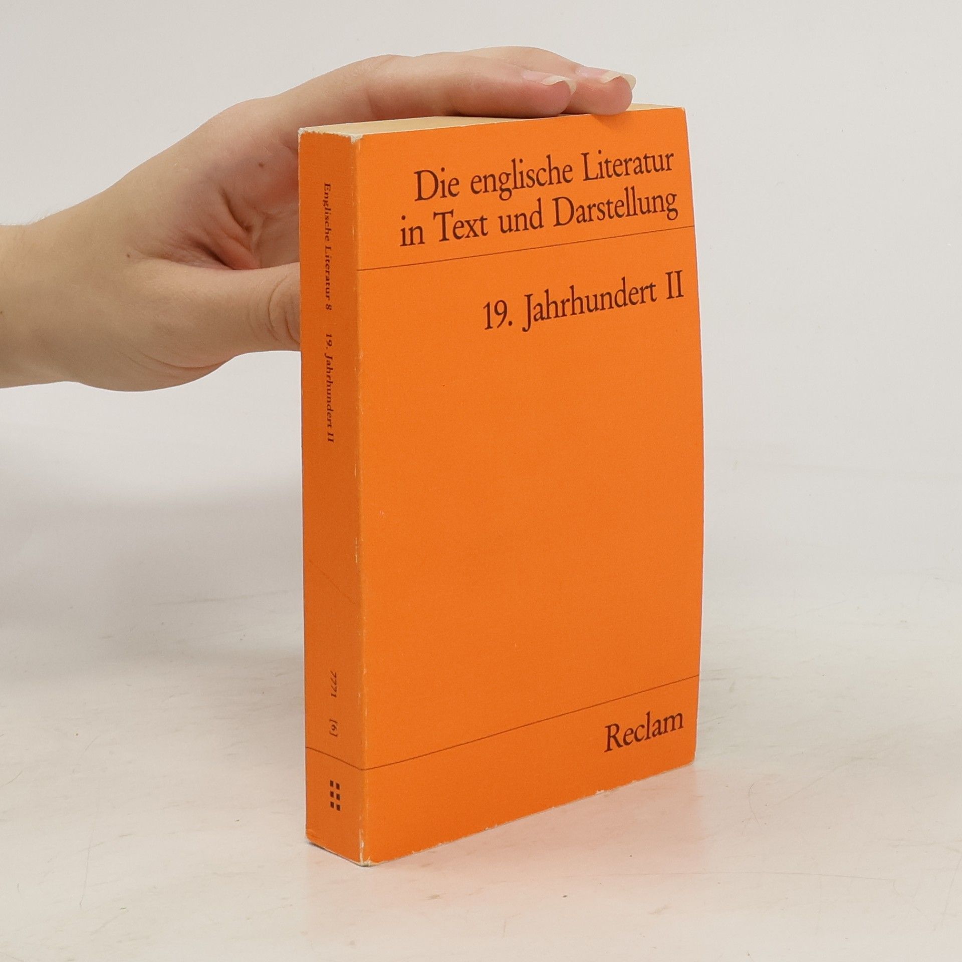 Bernhard Reitz Die englische Literatur in Text und Darstellung