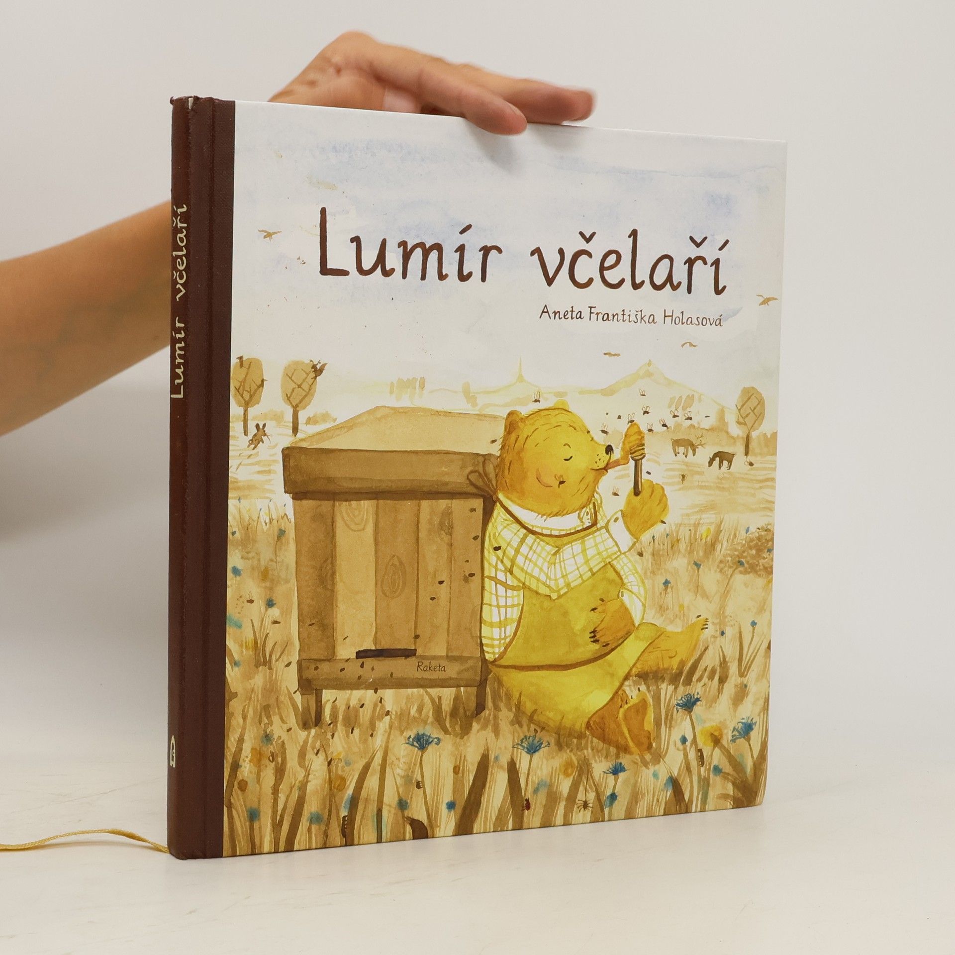Aneta Františka‏ Holasová‏ Lumír včelaří, aneb, Medový slabikář