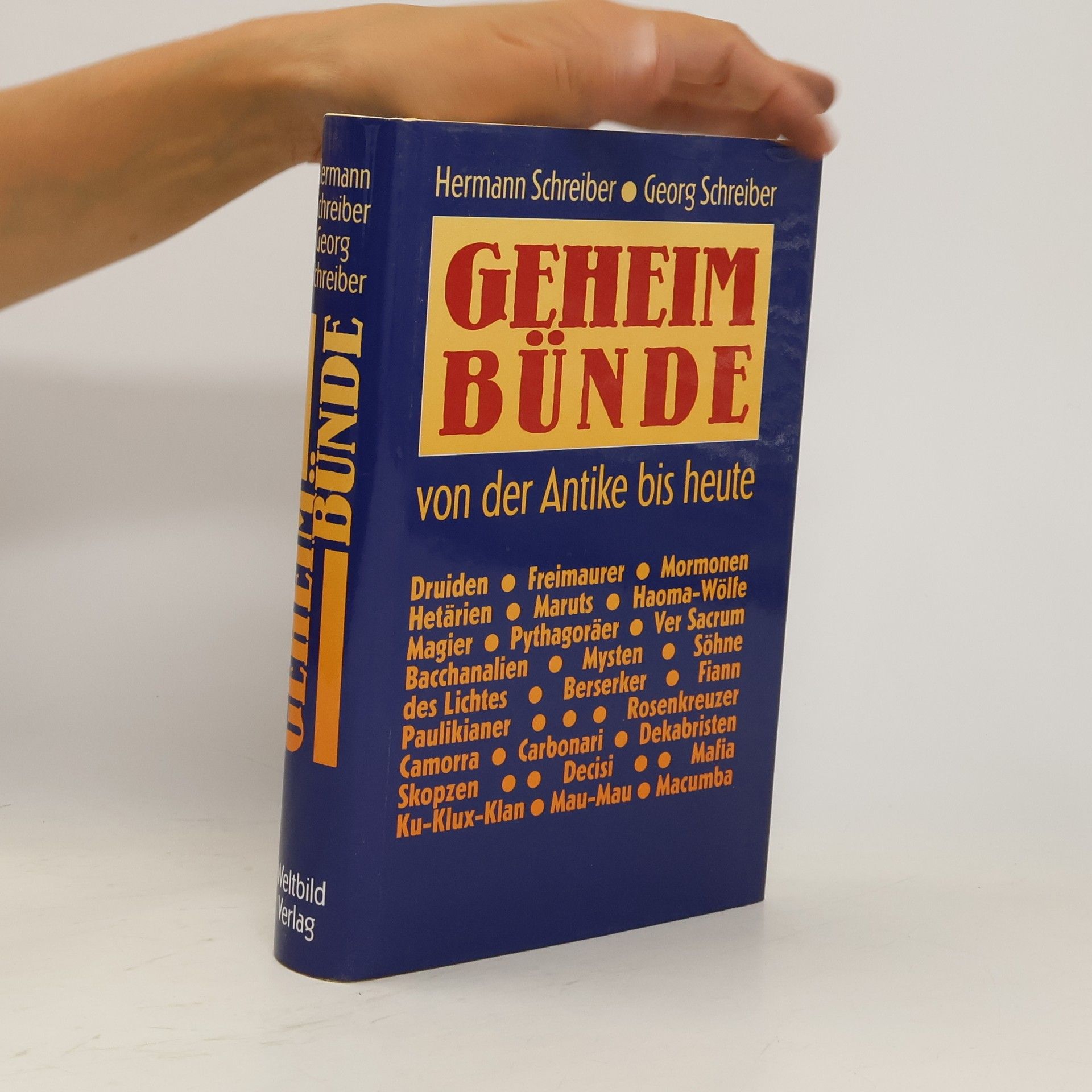 Hermann Schreiber Geheim Bünde