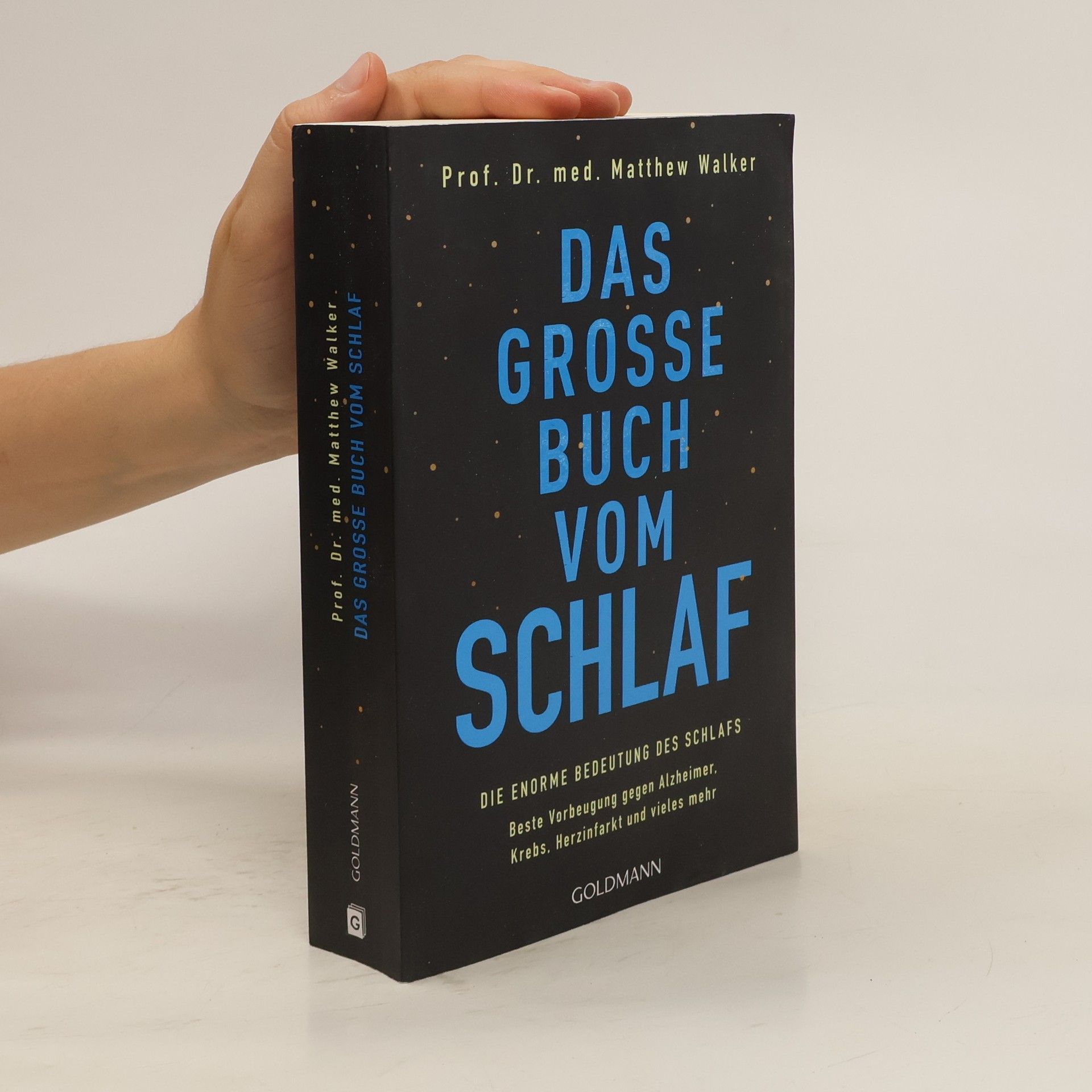 Matthew Walker Das gross Buch vom Schlaf