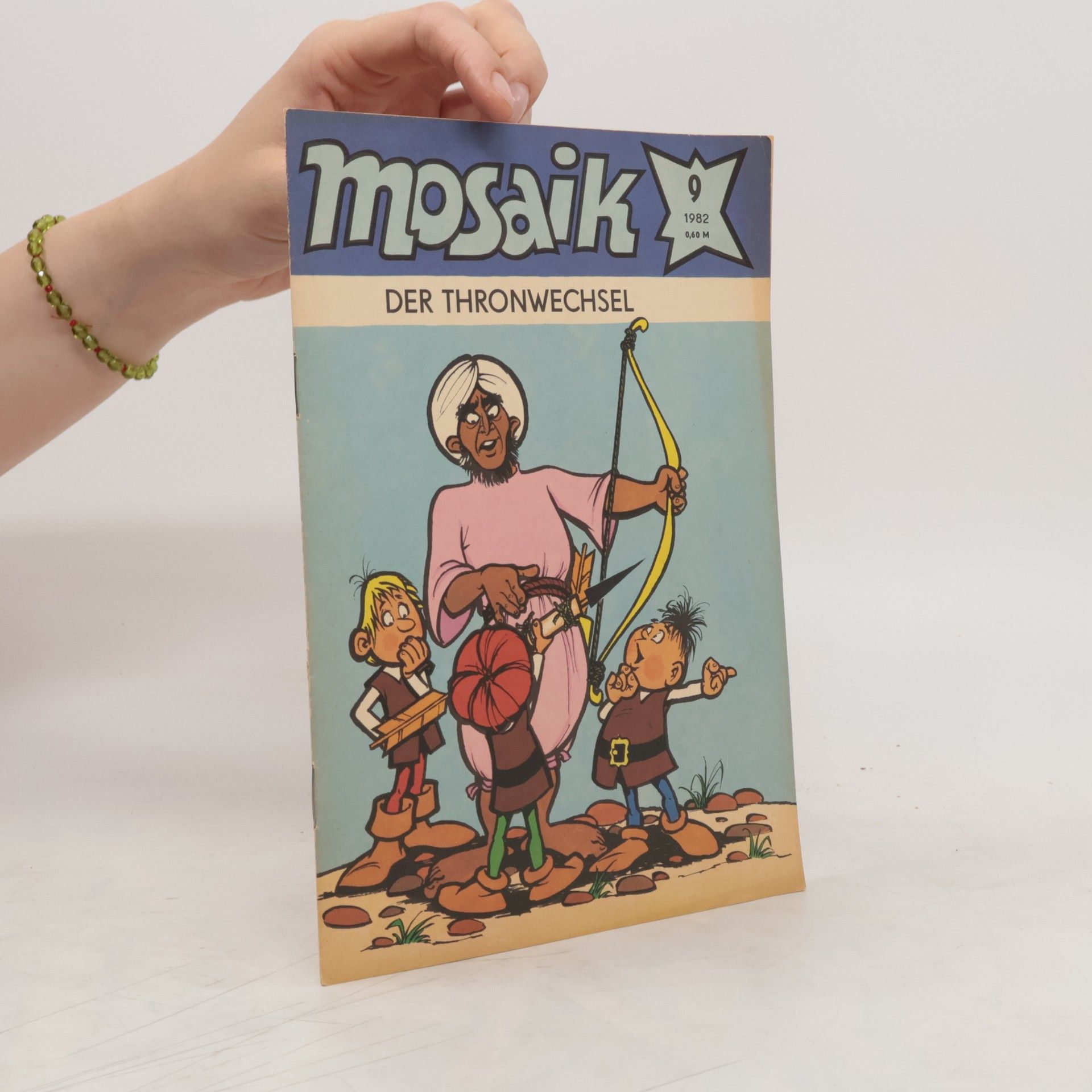 Autorenkollektiv Mosaik 9/1982. Der Thronwechsel