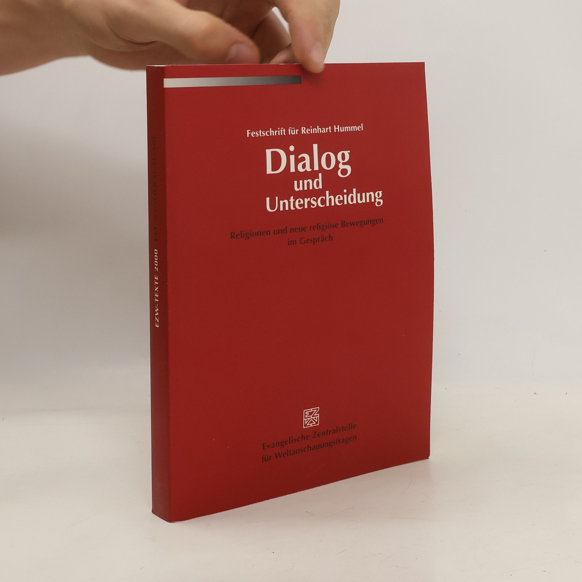 Reinhart Hummel Dialog und Unterscheidung