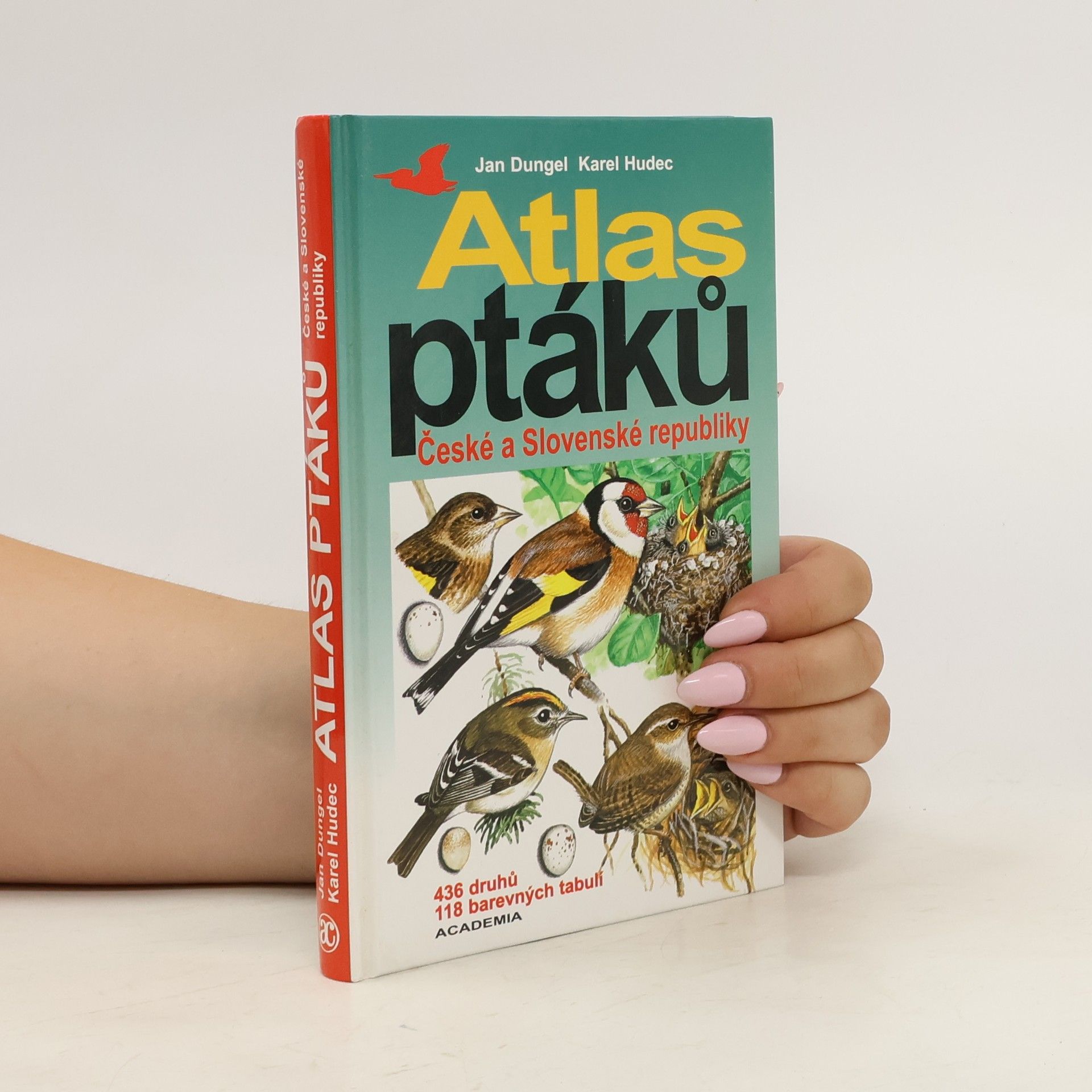 Jan Dungel Atlas ptáků České a Slovenské republiky