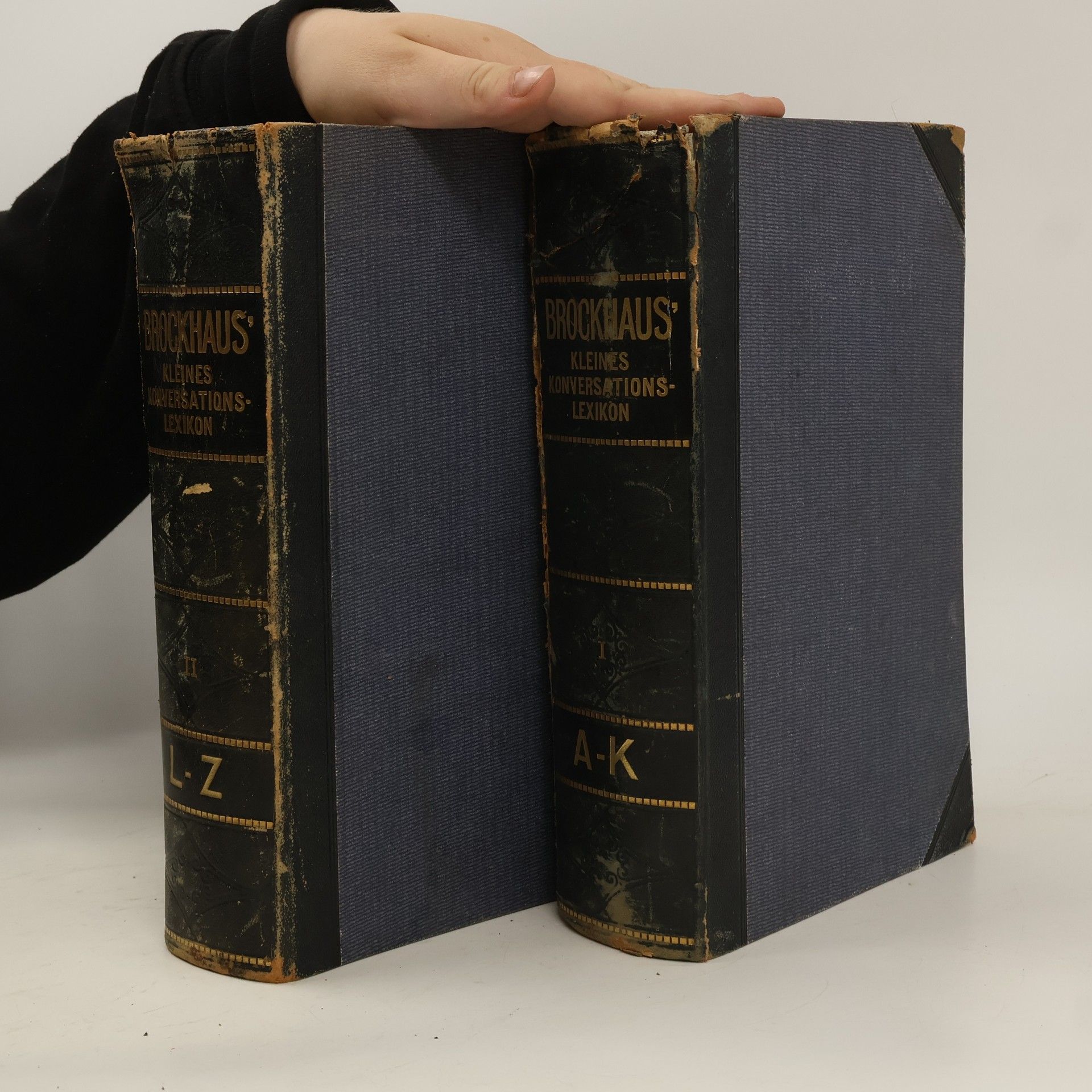Friedrich Arnold Brockhaus Brockhaus kleines Konversations Lexikon I-II