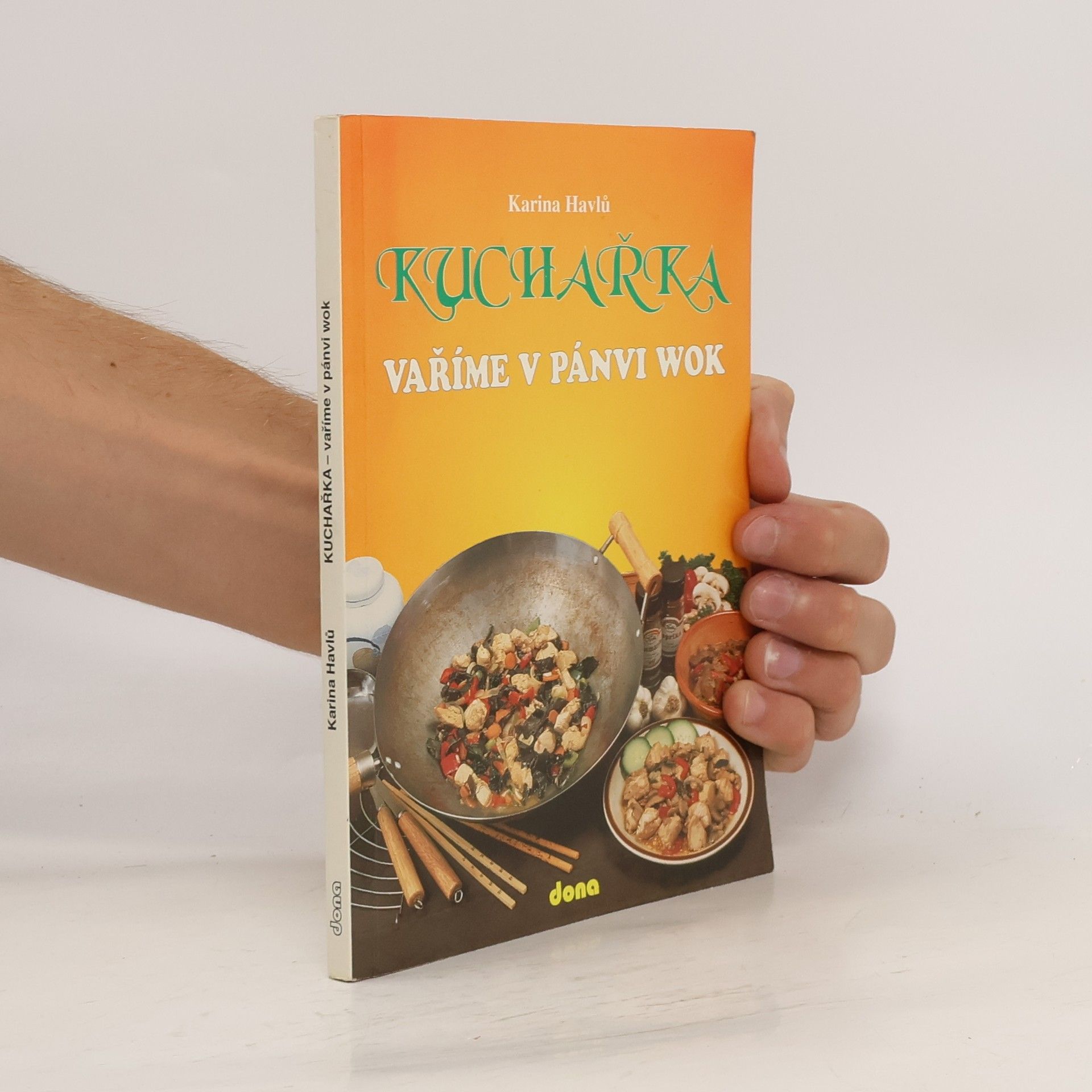 Karina Havlů Kuchařka. Vaříme v pánvi wok