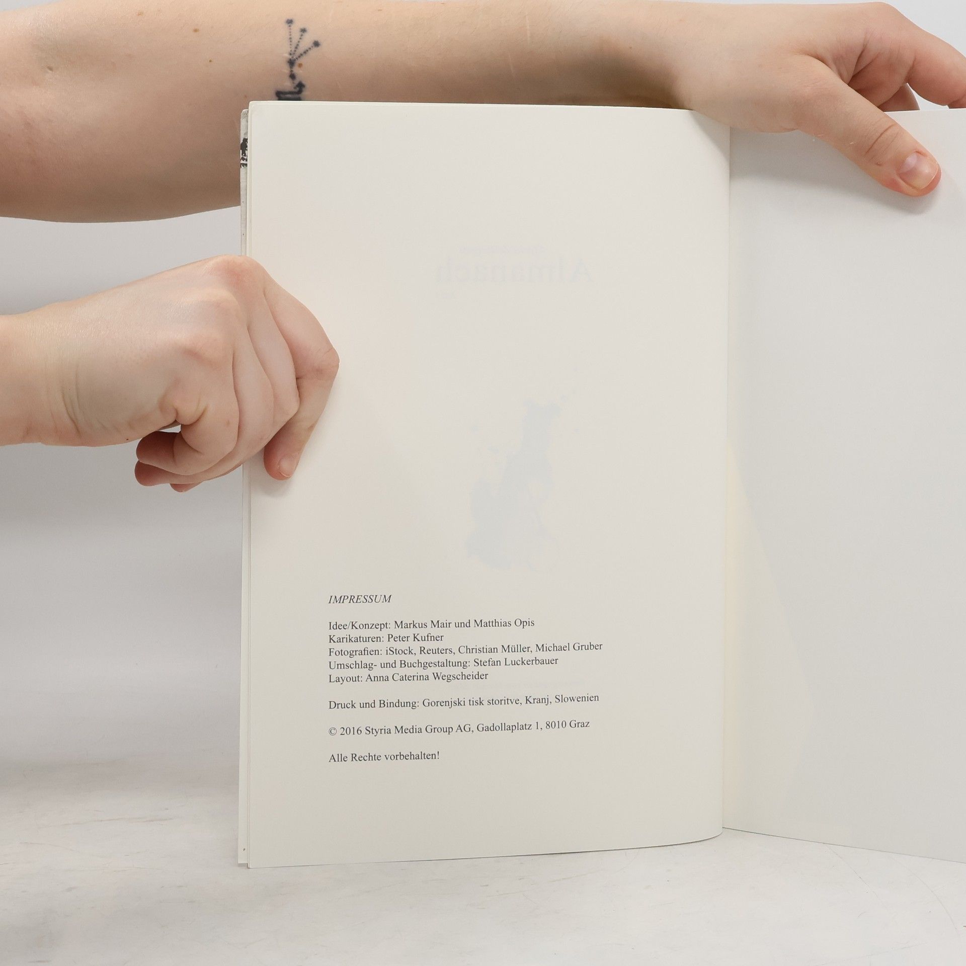 Styria Zeitungen Almanach