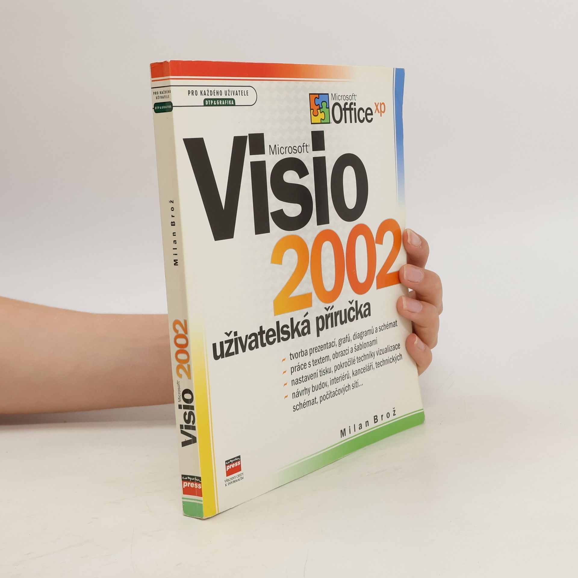 Brož Milan Microsoft Visio 2002 : uživatelská příručka