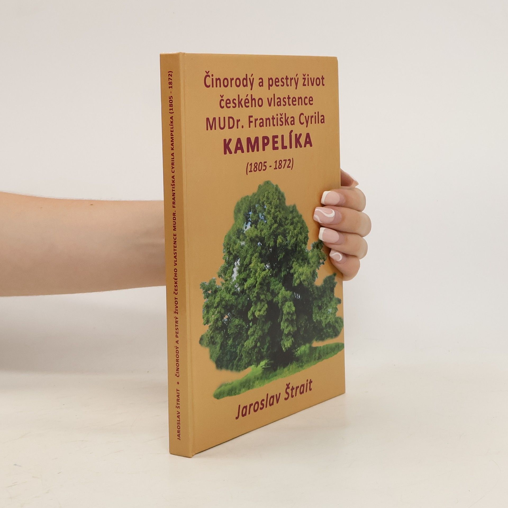 Jaroslav Štrait Činorodý a pestrý život českého vlastence MUDr. Františka Cyrila Kampelíka (1805-1872)