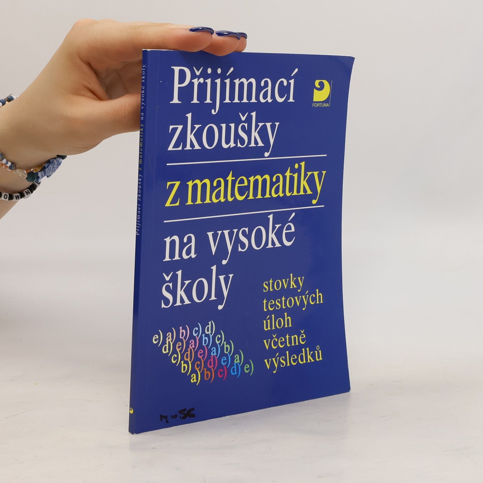 Miloš Kaňka Přijímací zkoušky z matematiky na vysoké školy