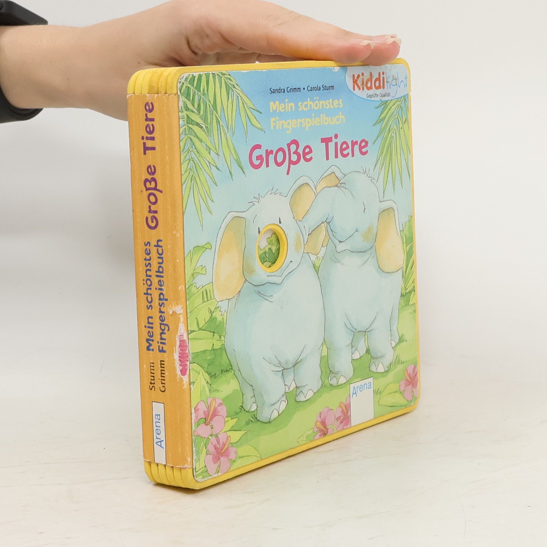 Sandra Grimm Mein schönstes Fingerspielbuch - große Tiere