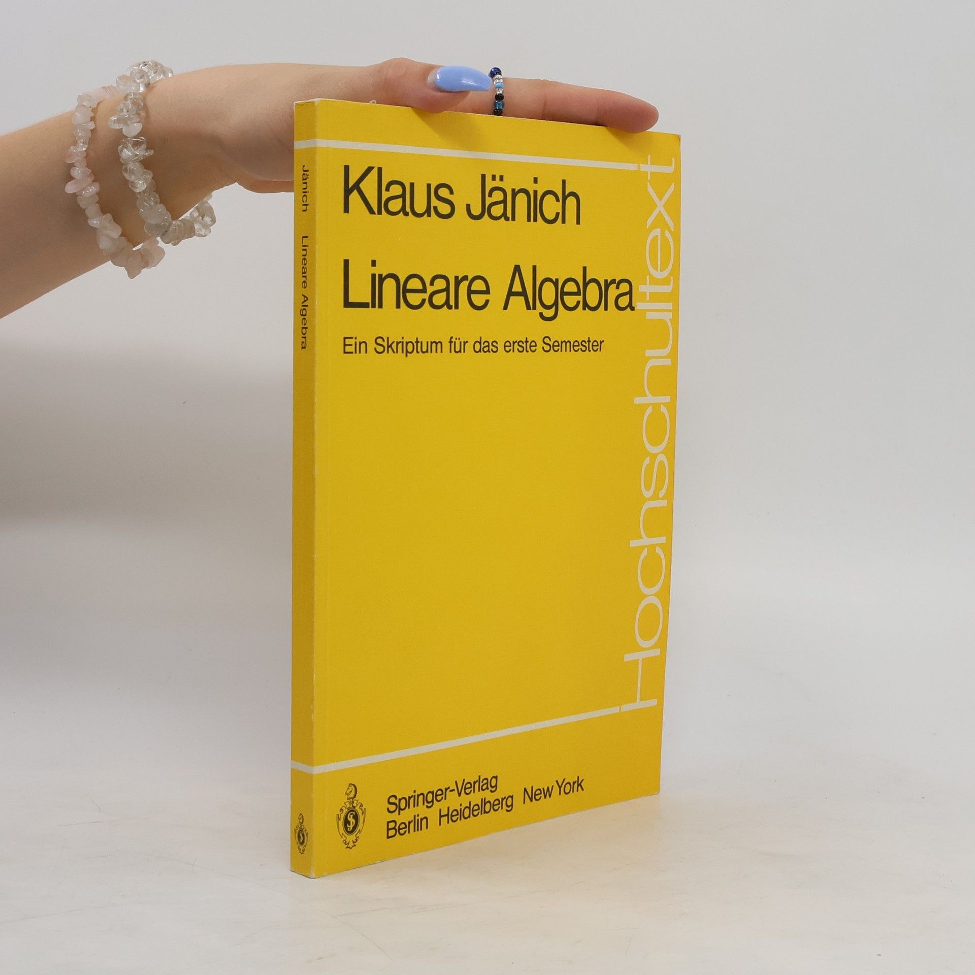 Klaus Jänich Lineare Algebra