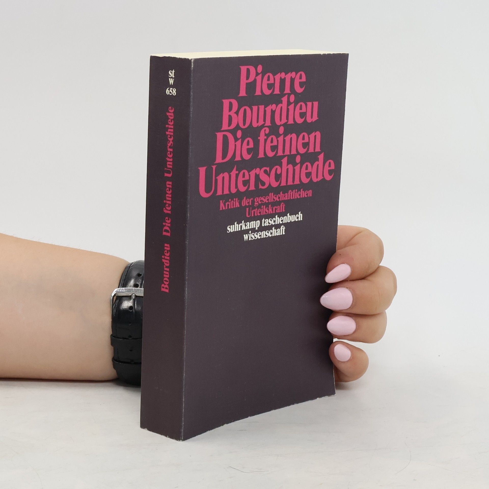 Pierre Bourdieu Die feinen Unterschiede