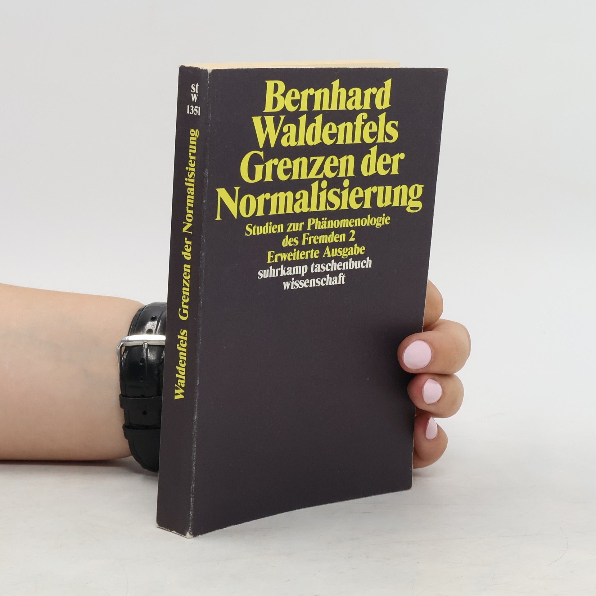 Bernhard Waldenfels Studien zur Phänomenologie des Fremden
