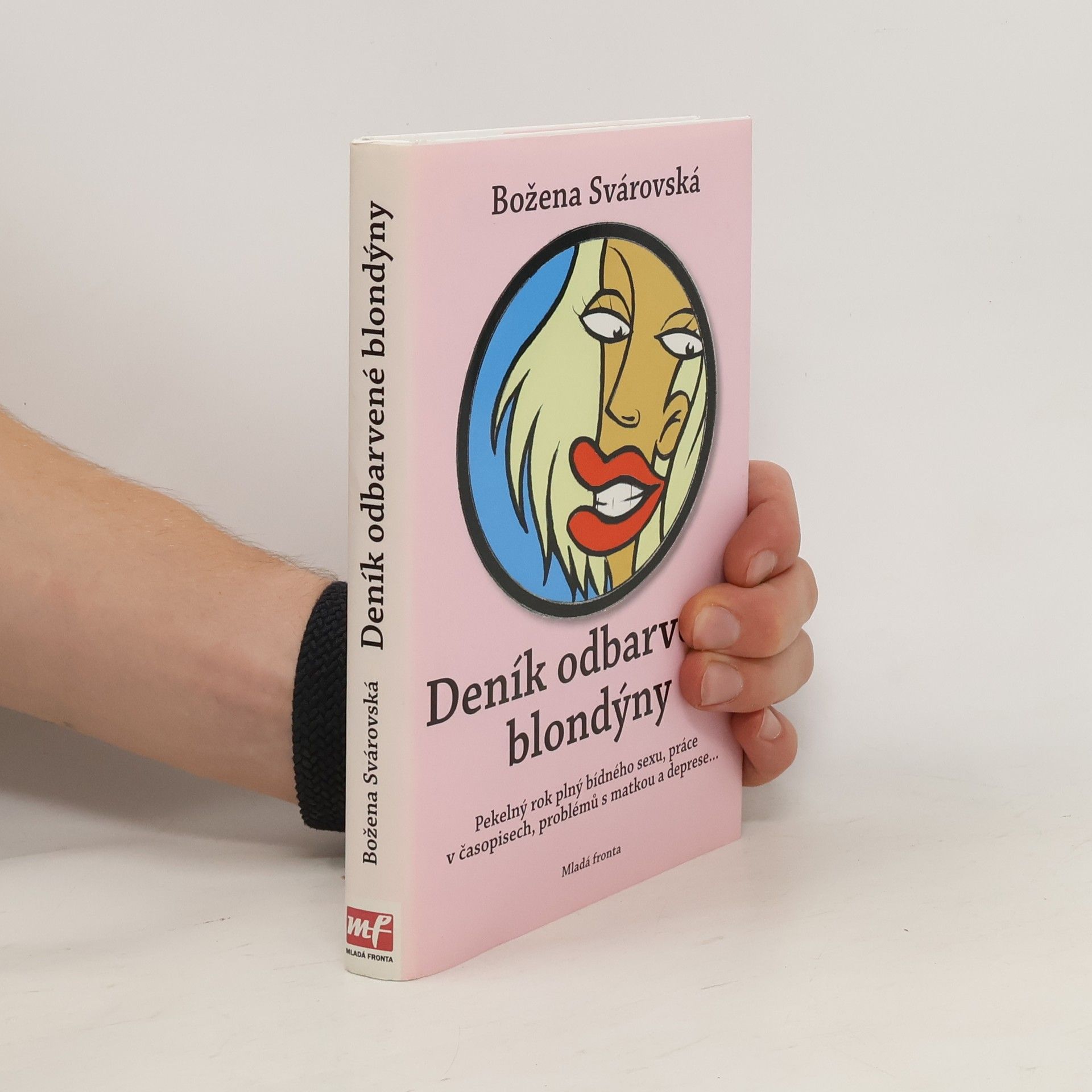 Božena Svárovská Deník odbarvené blondýny
