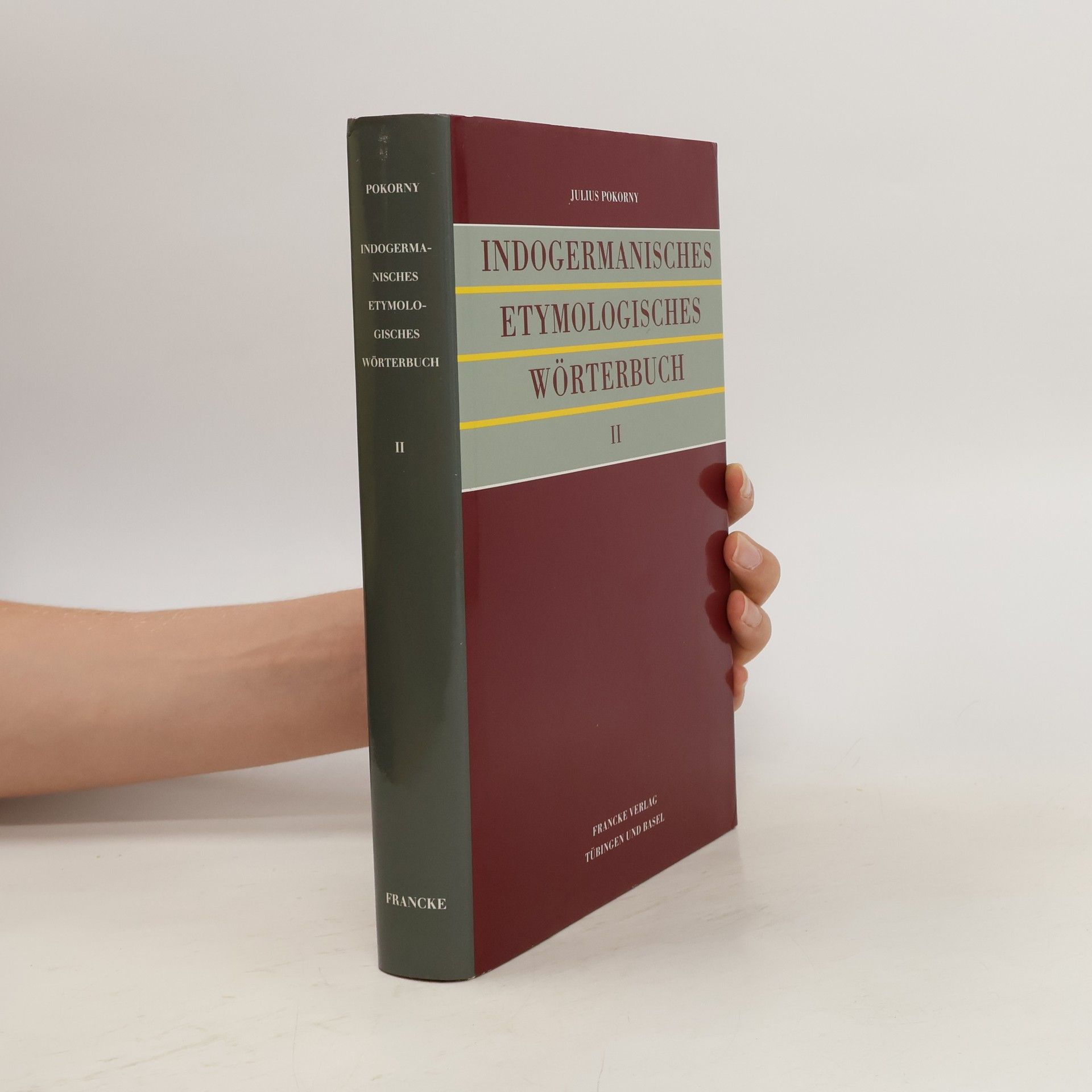 Julius Pokorny Indogermanisches etymologisches Wörterbuch