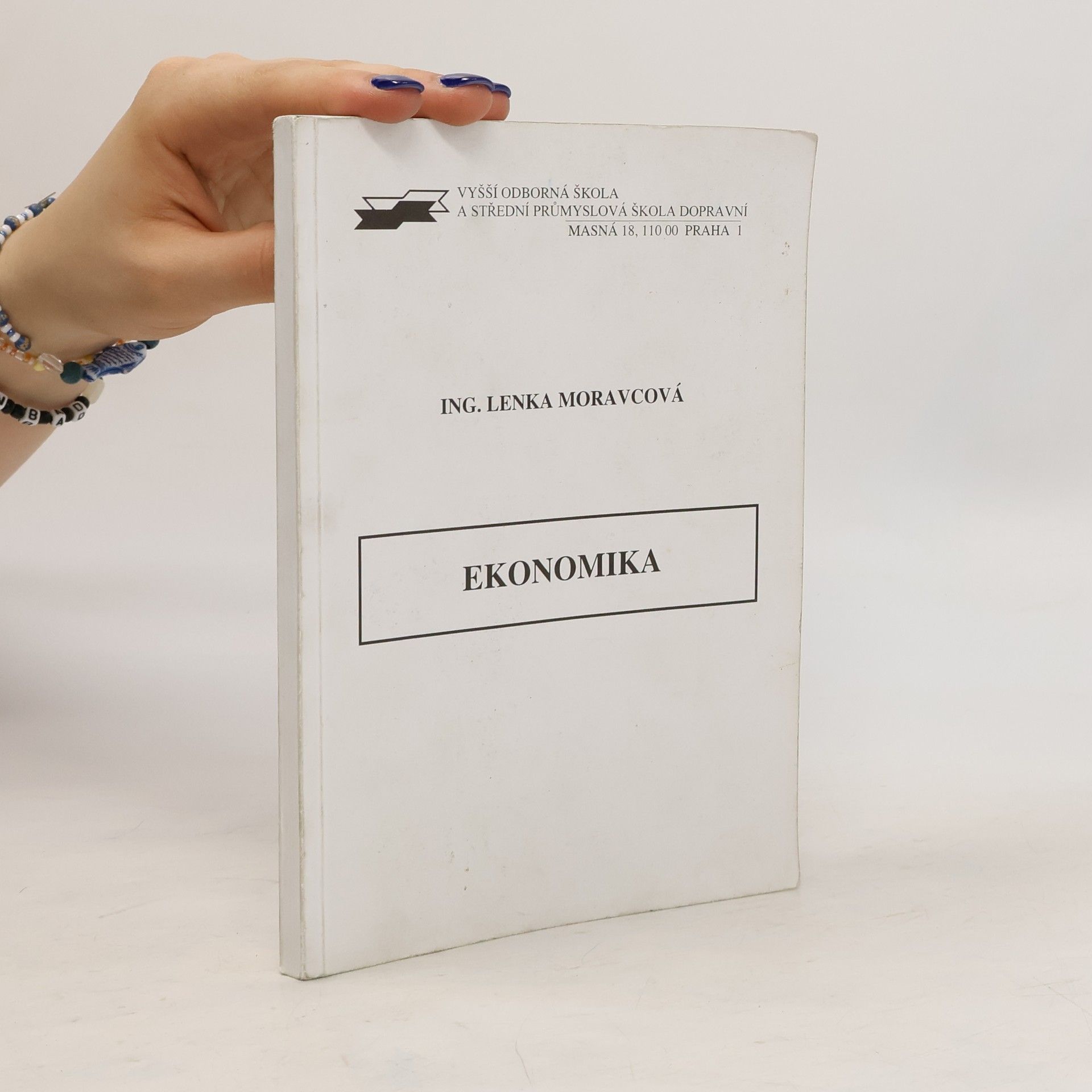 Lenka Moravcová Ekonomika