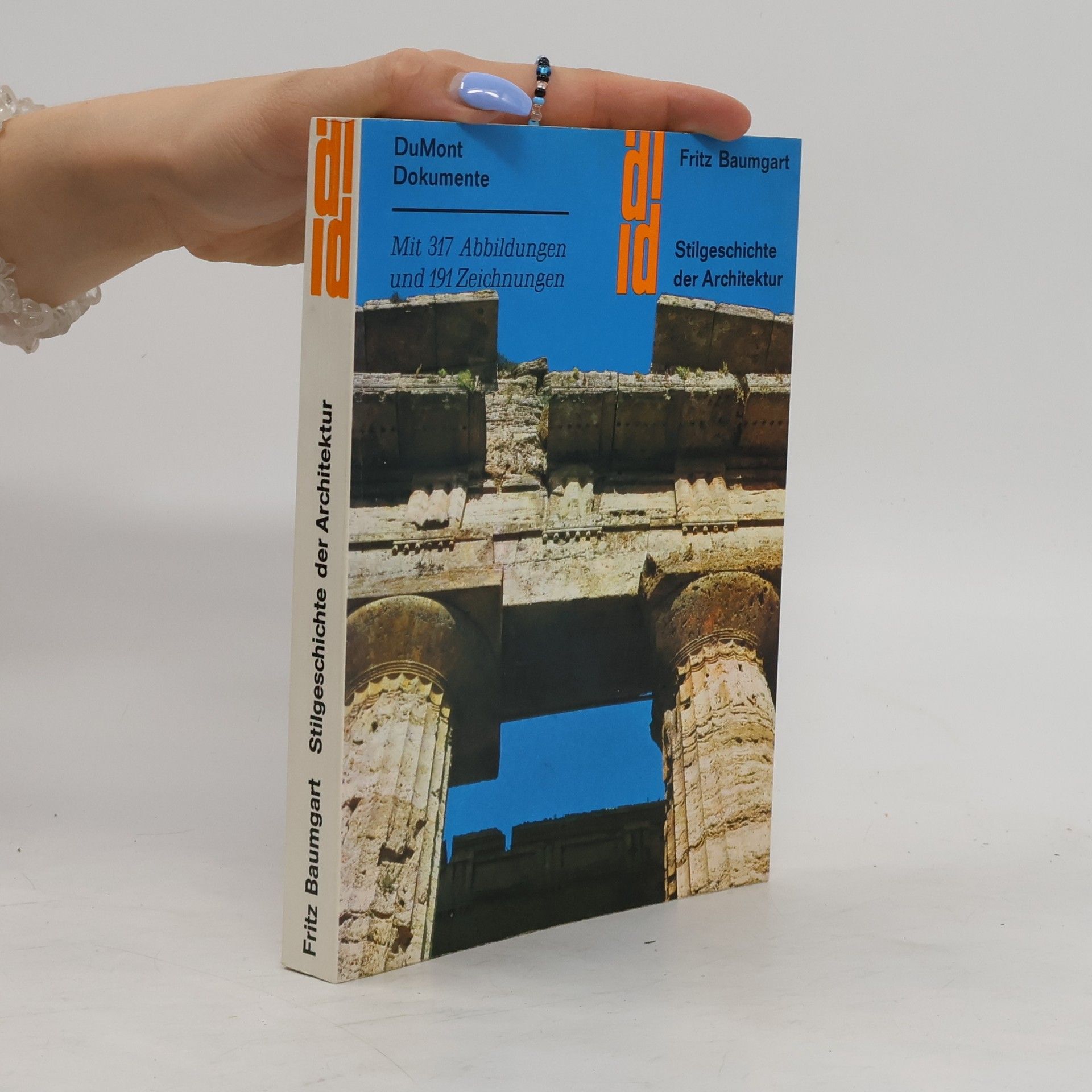 Fritz Baumgart Stilgeschichte der Architektur