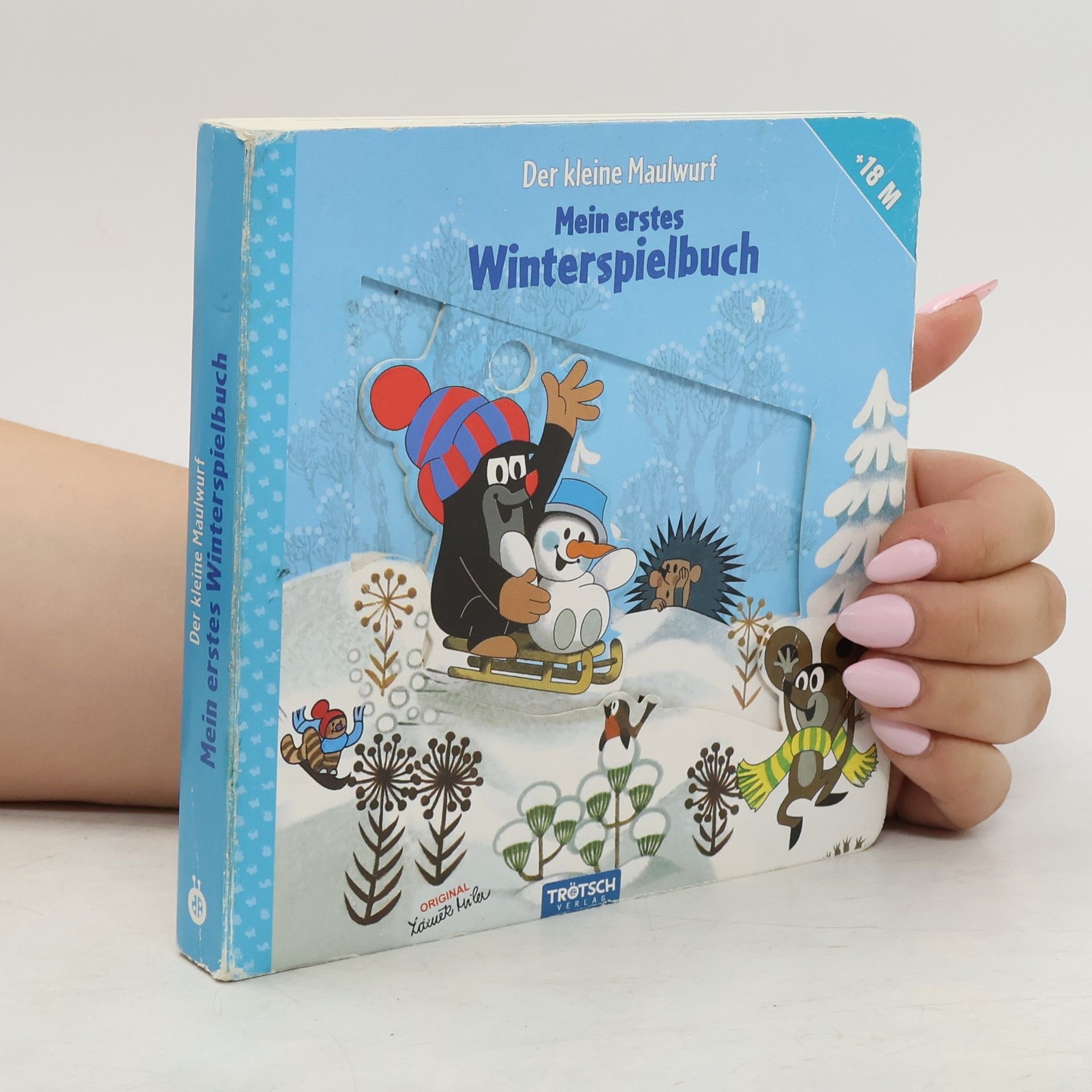 Zdeněk Miler Der kleine Maulwurf - mein erstes Winterspielbuch