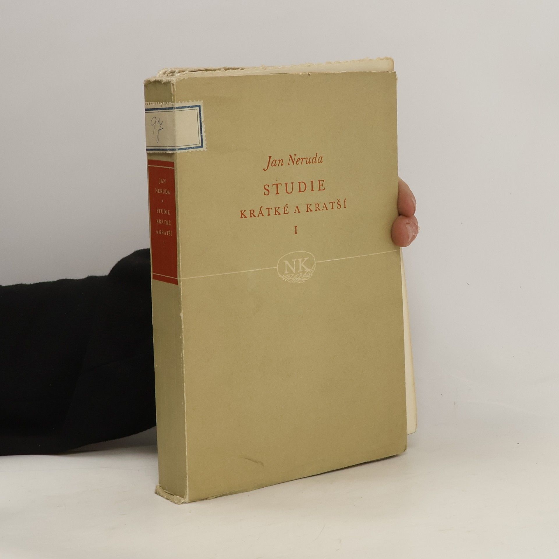 Jan Neruda Studie krátké a kratší I.