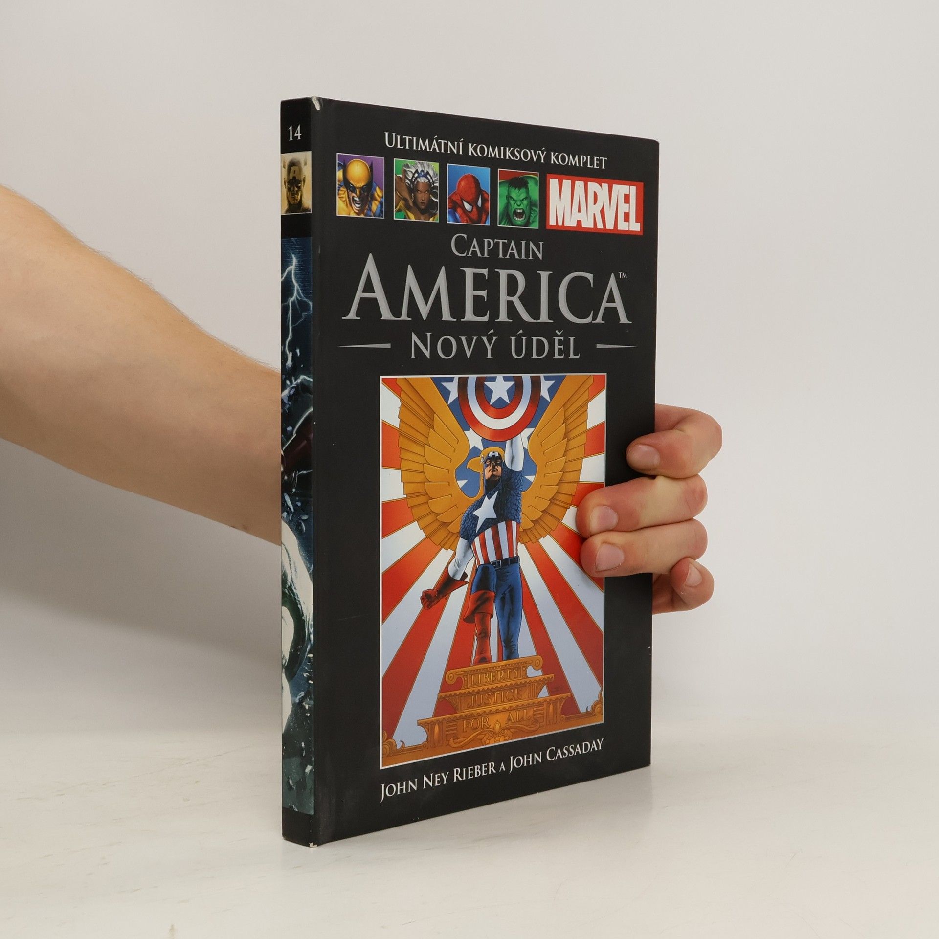 John Cassaday Ultimátní komixový komplet 14. Captain America. Nový úděl