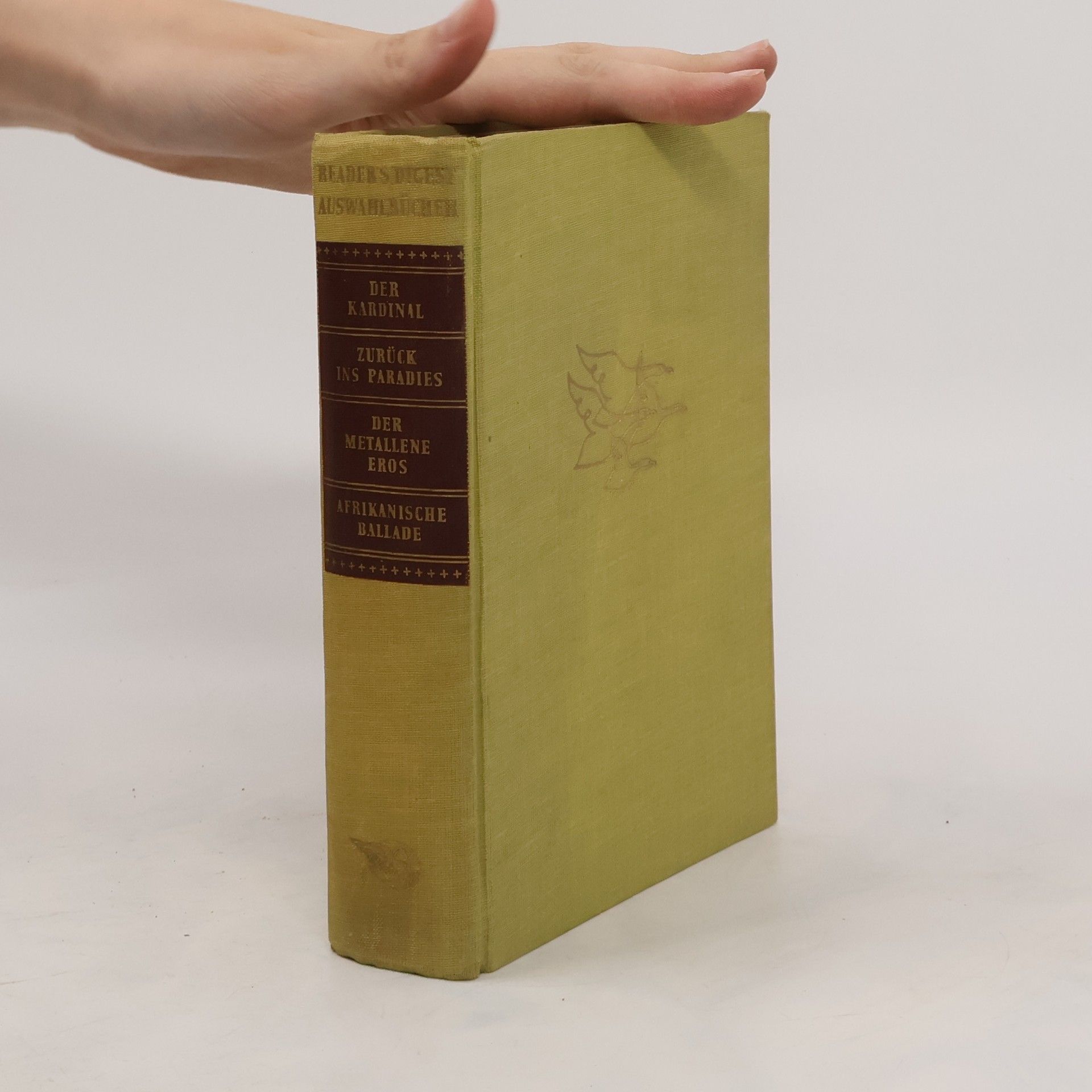 James Albert Michener Reader's Digest Auswahlbücher. Der Kardinal. Zurück ins Paradies. Der metallene Eros. Afrikanische Ballade