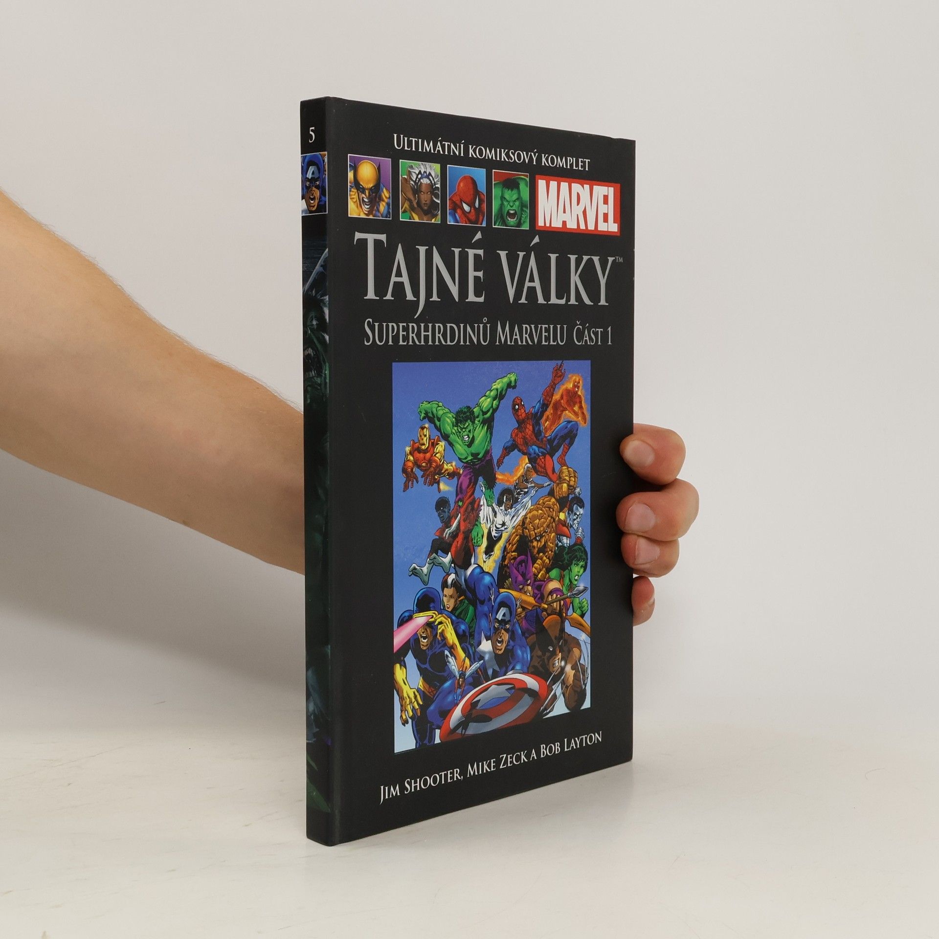 Mike Zeck Ultimátní komiksový komplet 5. Tajné války superhrdinů marvelu část 1.