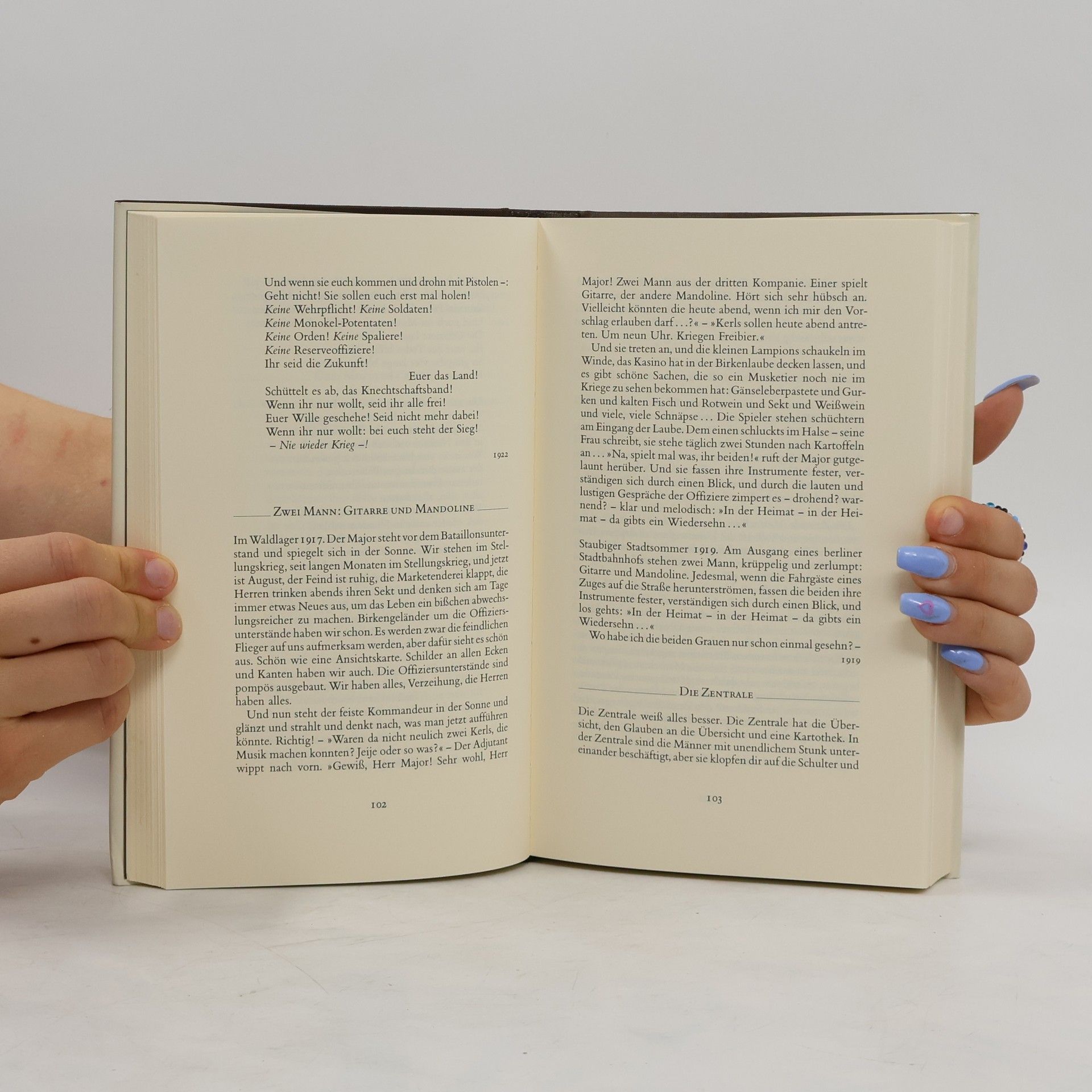 Kurt Tucholsky Aus dem Ärmel geschüttelt