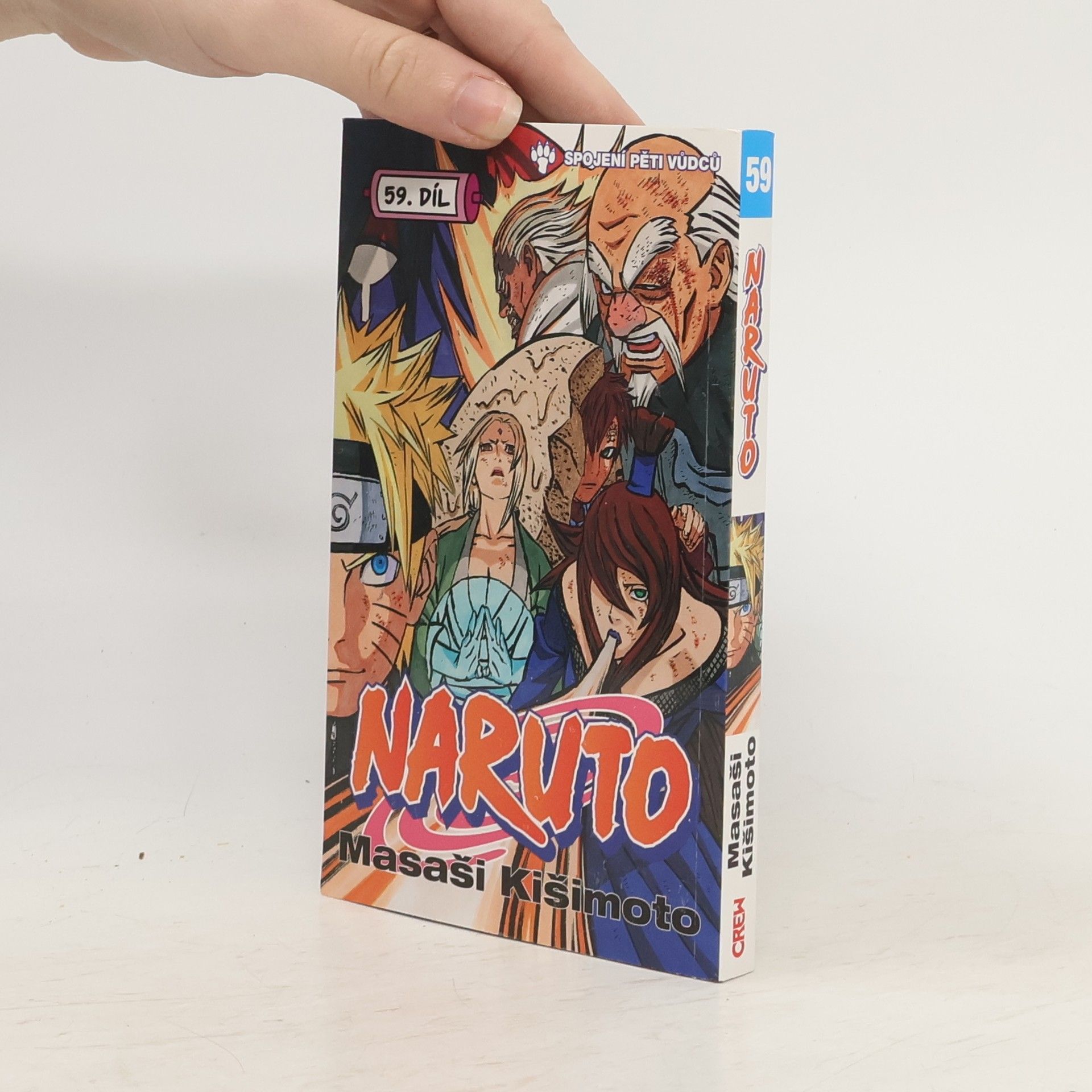 Masashi Kishimoto Naruto 59. díl - Spojení pěti vůdců