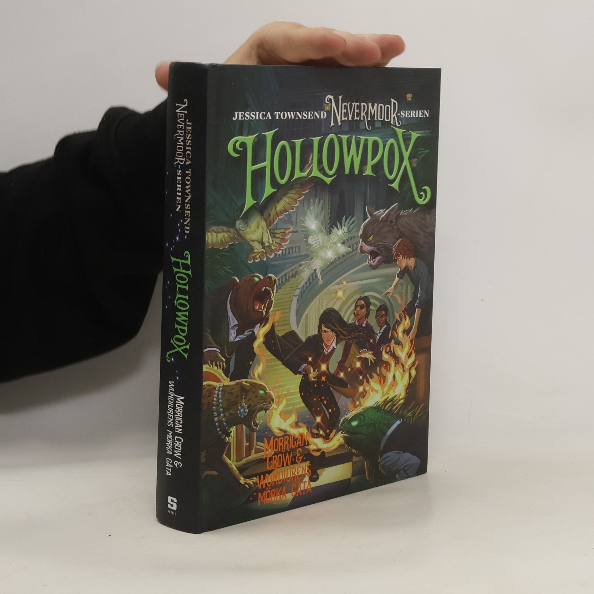 Jessica Townsend Hollowpox. Morrigan Crow & wundjurens mörka gåta