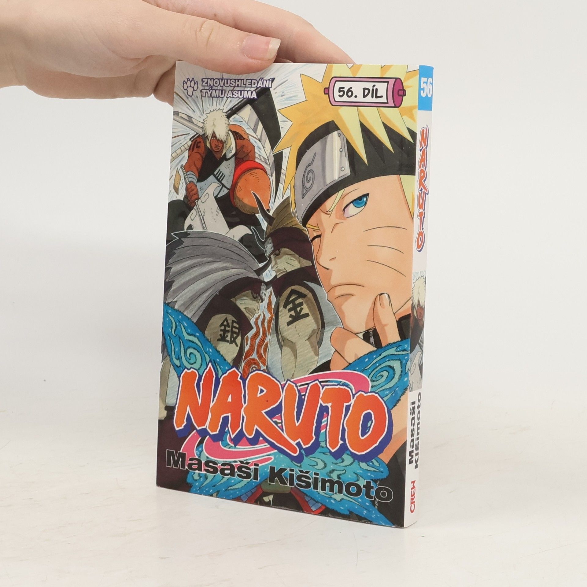 Masashi Kishimoto Naruto. 56. díl. Znovushledání týmu Asuma