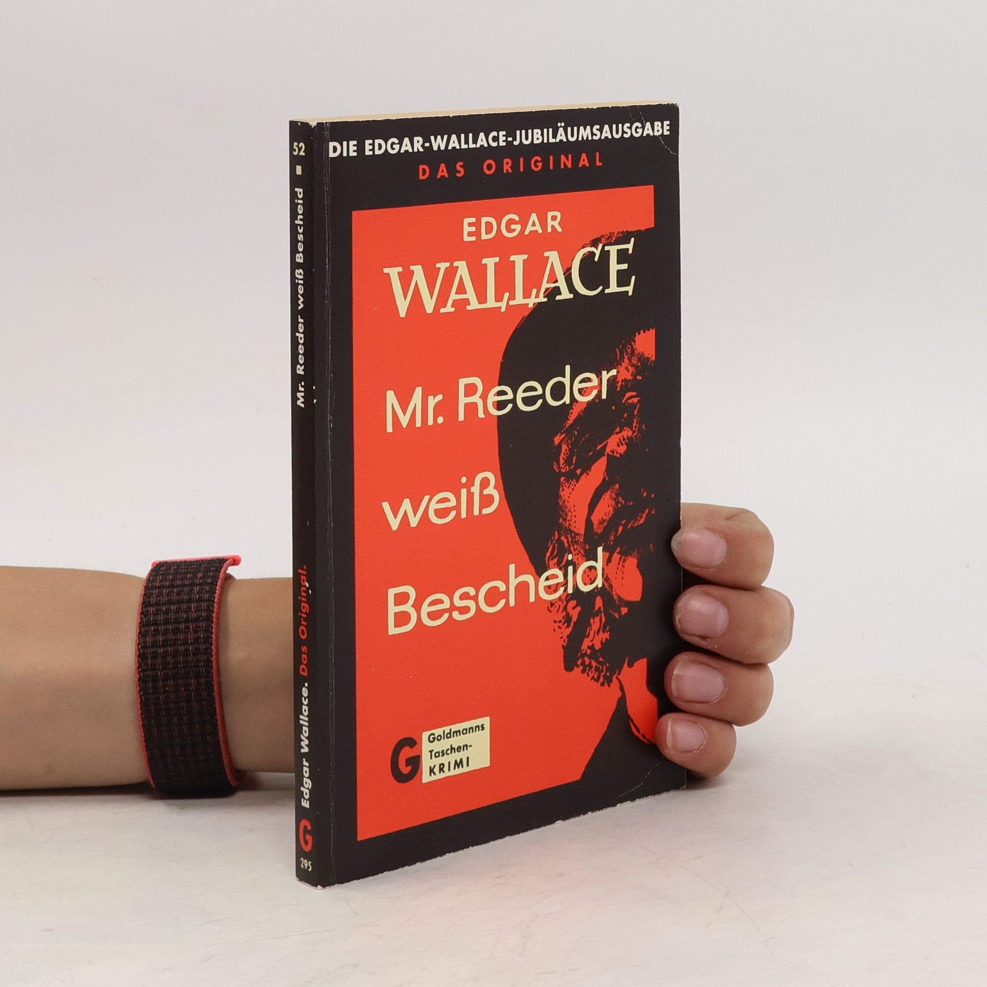 Edgar Wallace M[iste]r Reeder weiss Bescheid