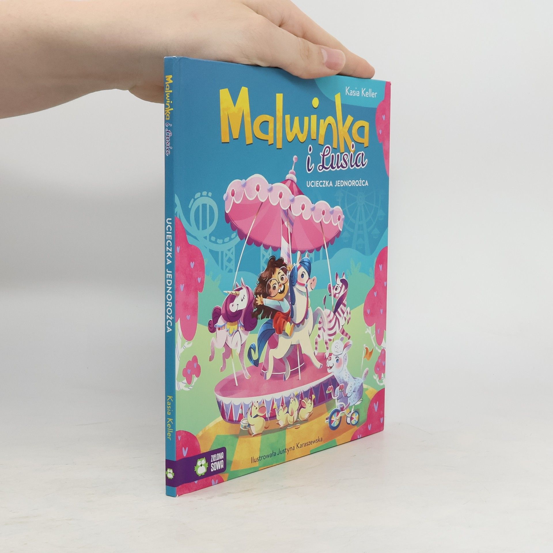 Katarzyna Keller Malwinka i Lusia. Ucieczka jednorożca