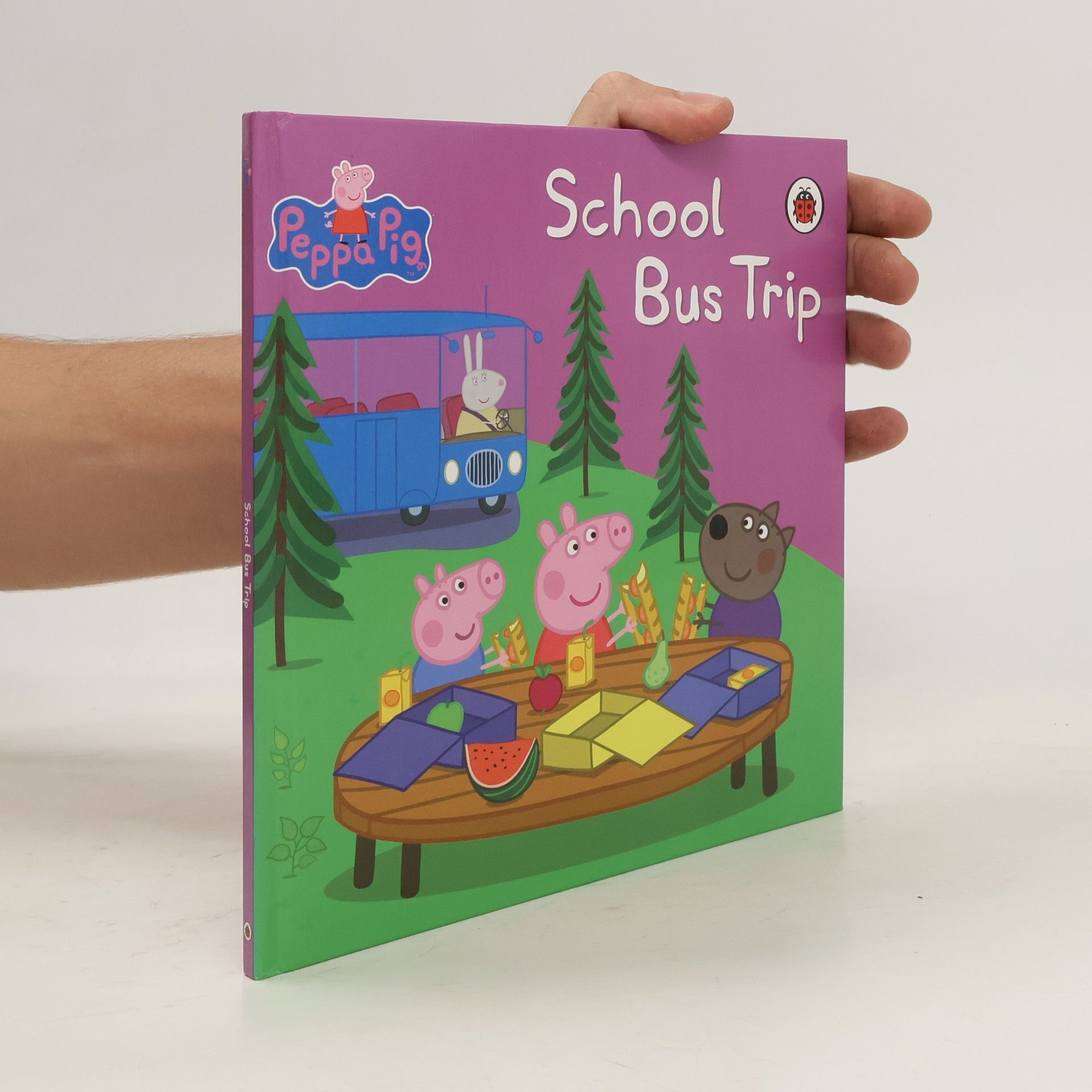 Collective Peppa Pig. School Bus Trip