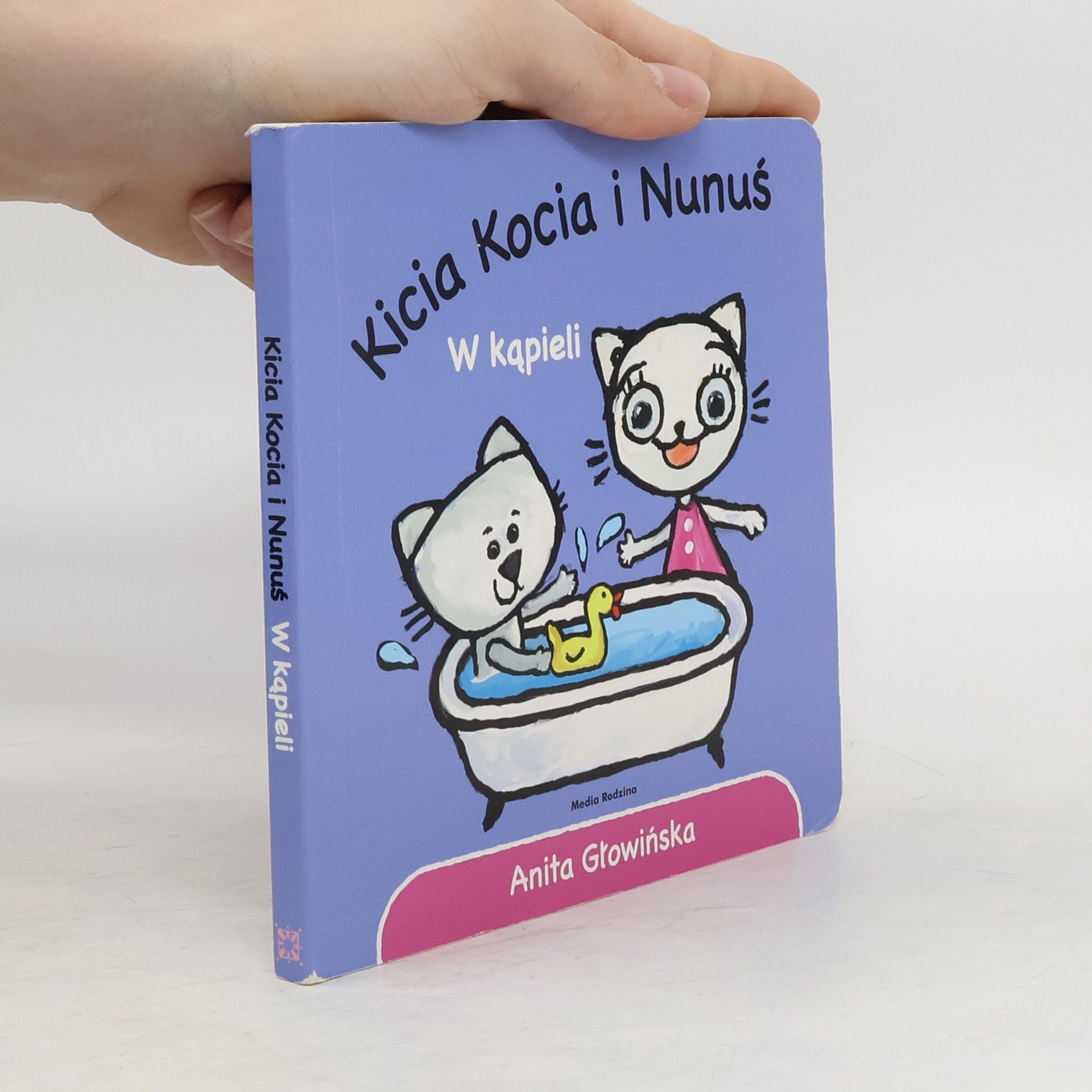 Anita Głowińska Kicia Kocia i Nunuś W kąpieli